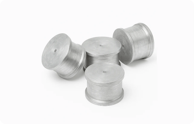 Four aluminium wheel blanks