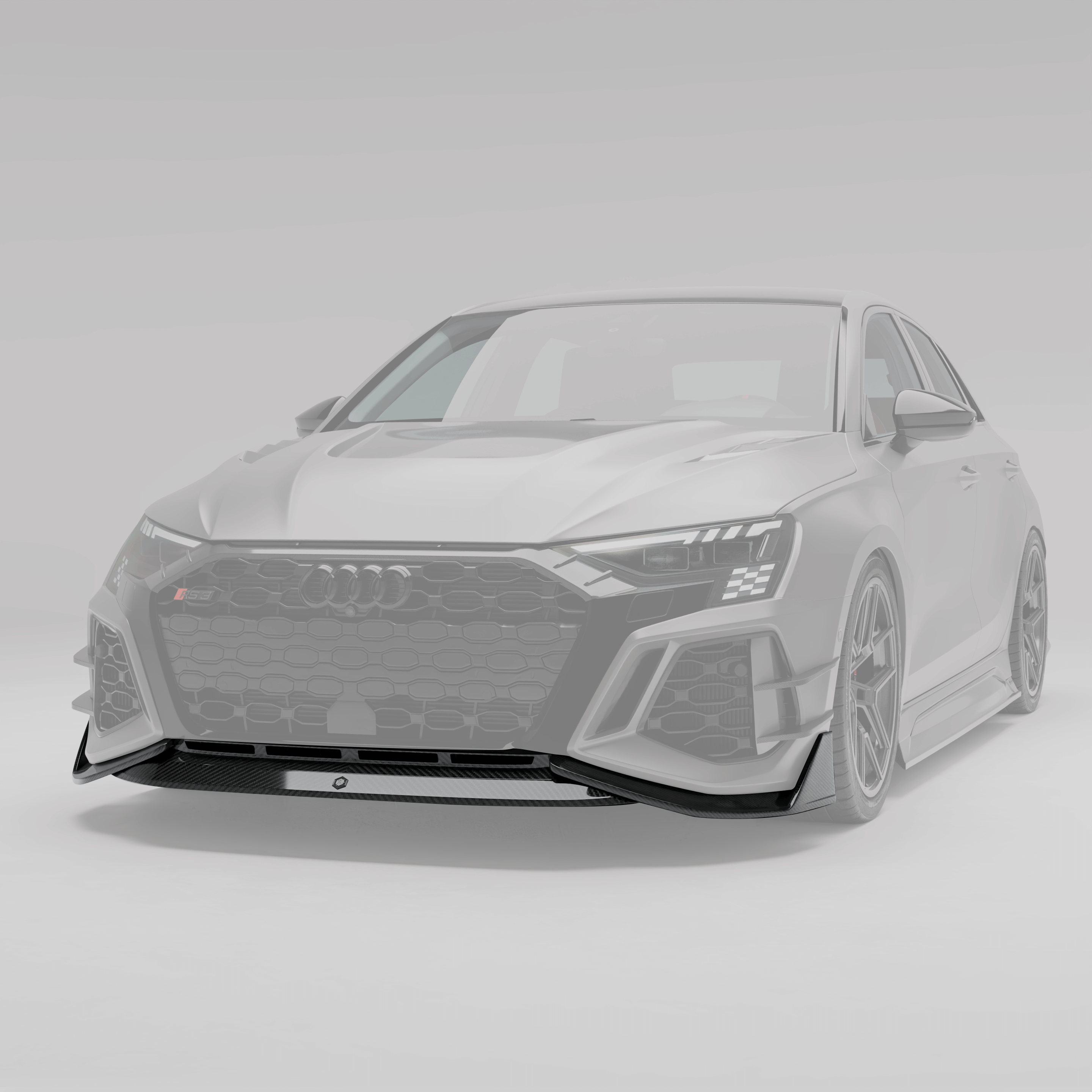 Audi RS3 8Y Sportback Carbon Fiber Front Lip