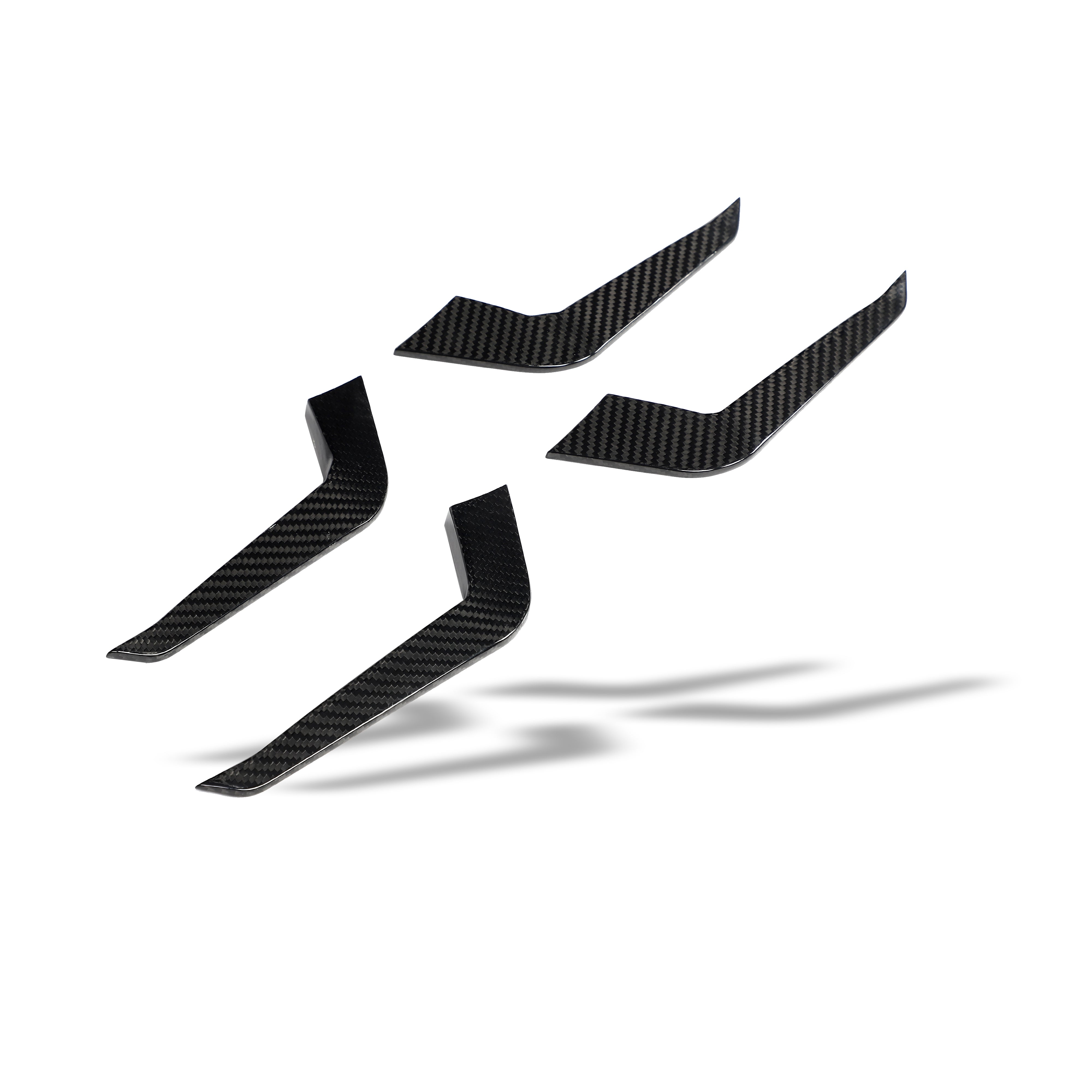 Audi RS4 B9.5 Facelift Carbon Fiber Canards - Revozport