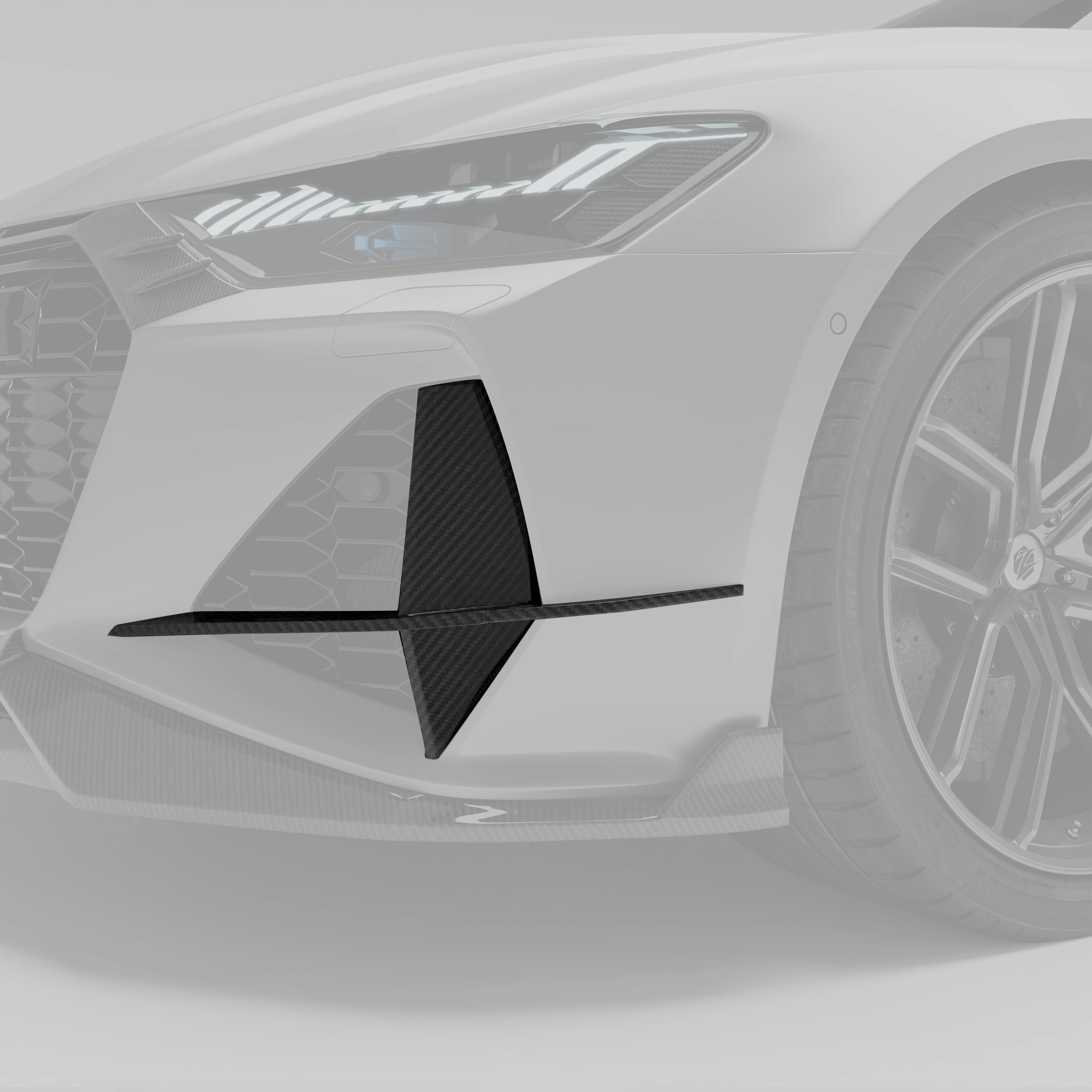 Audi RS7 C8 Carbon Fiber Canards - Revozport