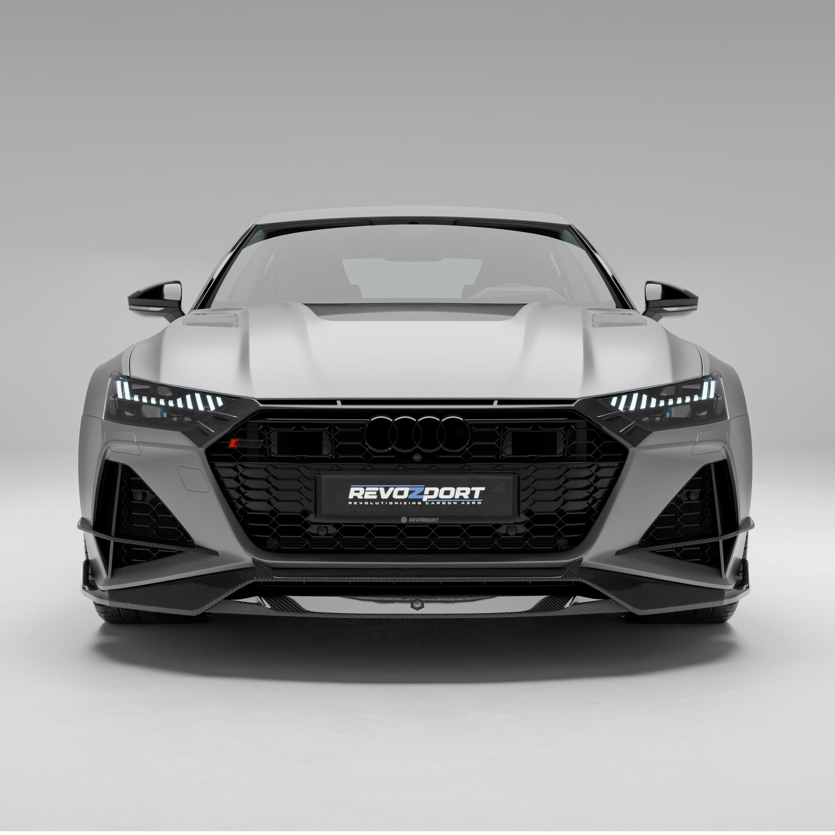 Audi RS7 C8 Carbon Fiber Hood - Revozport