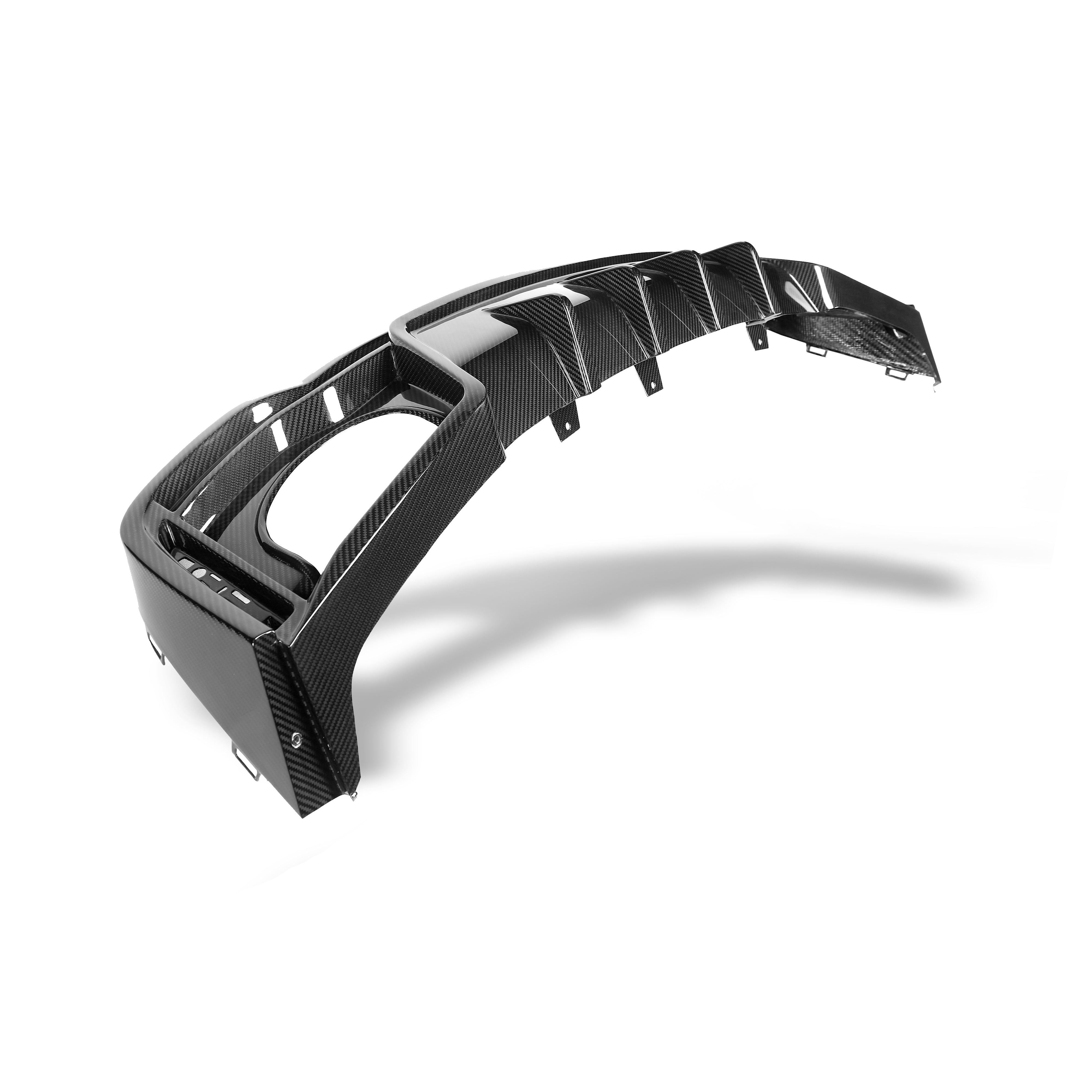 Audi RS7 C8 Carbon Fiber Rear Diffuser - Revozport