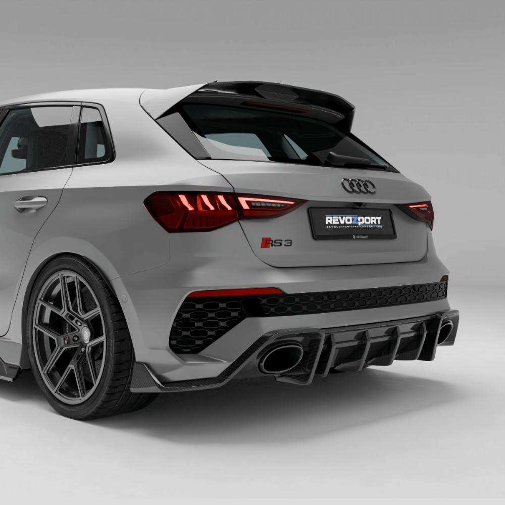 Audi RS3 8Y Sportback Carbon Fiber Renderings