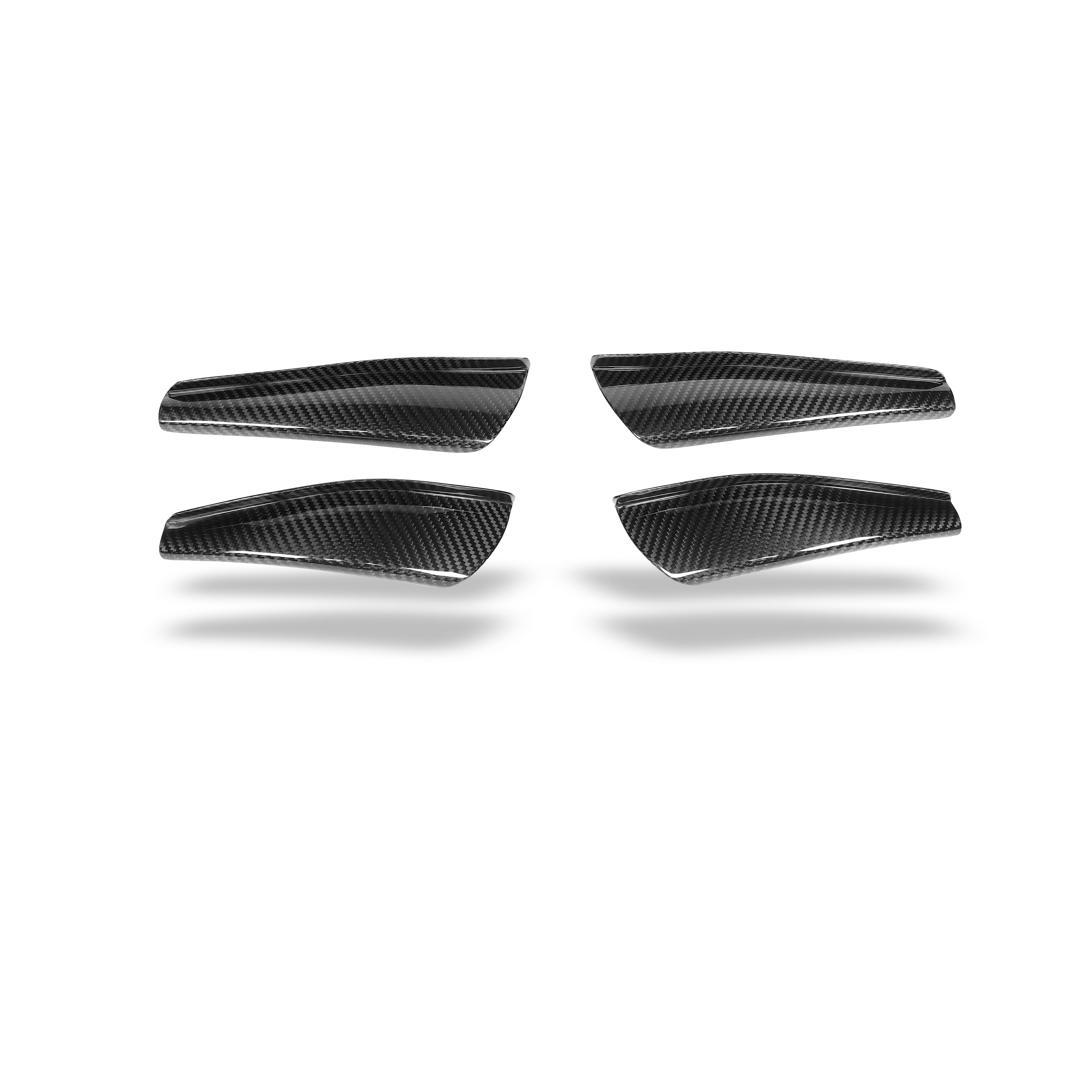 BMW M2 G87 Carbon Fiber Front Bumper Canards - Revozport