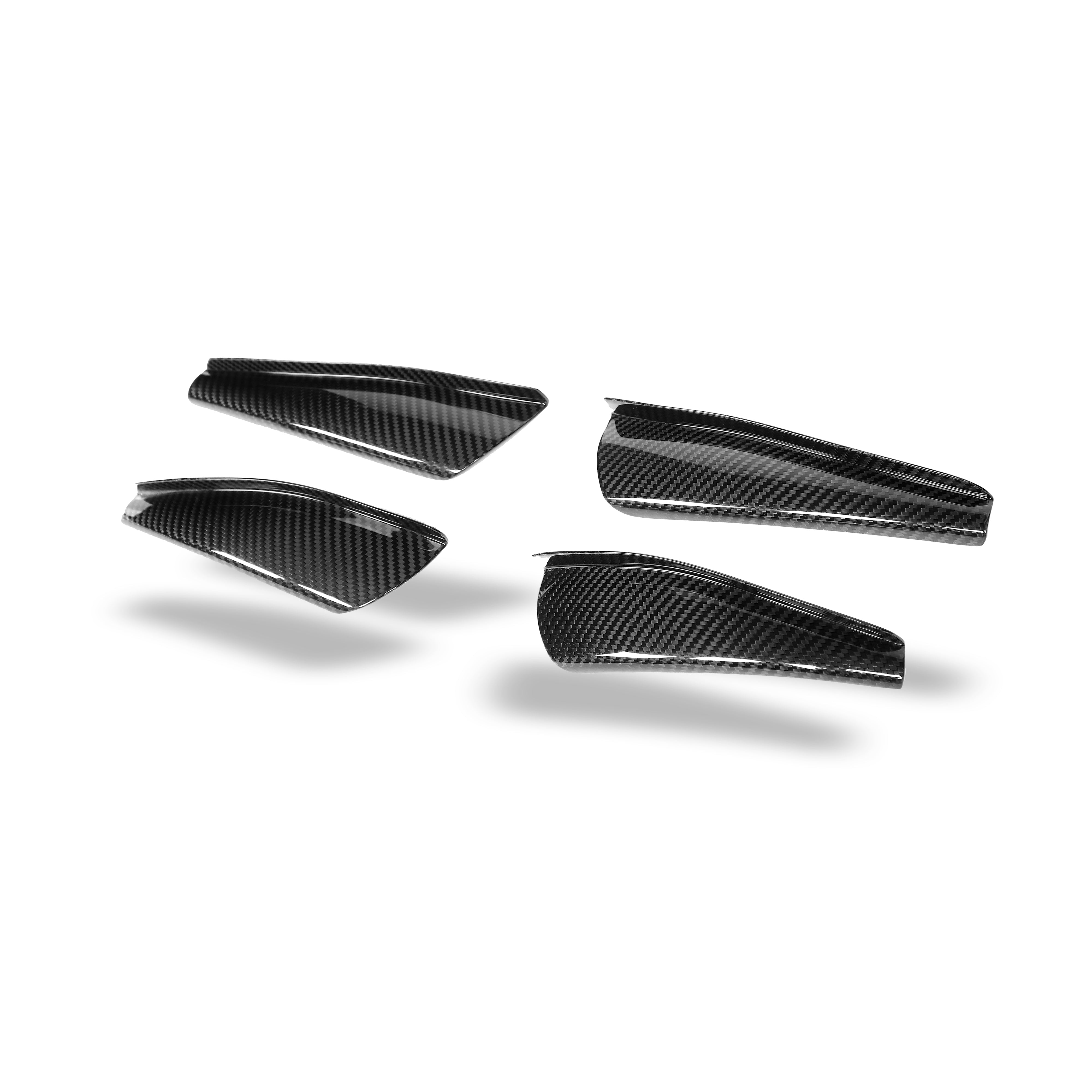 BMW M2 G87 Carbon Fiber Front Bumper Canards - Revozport