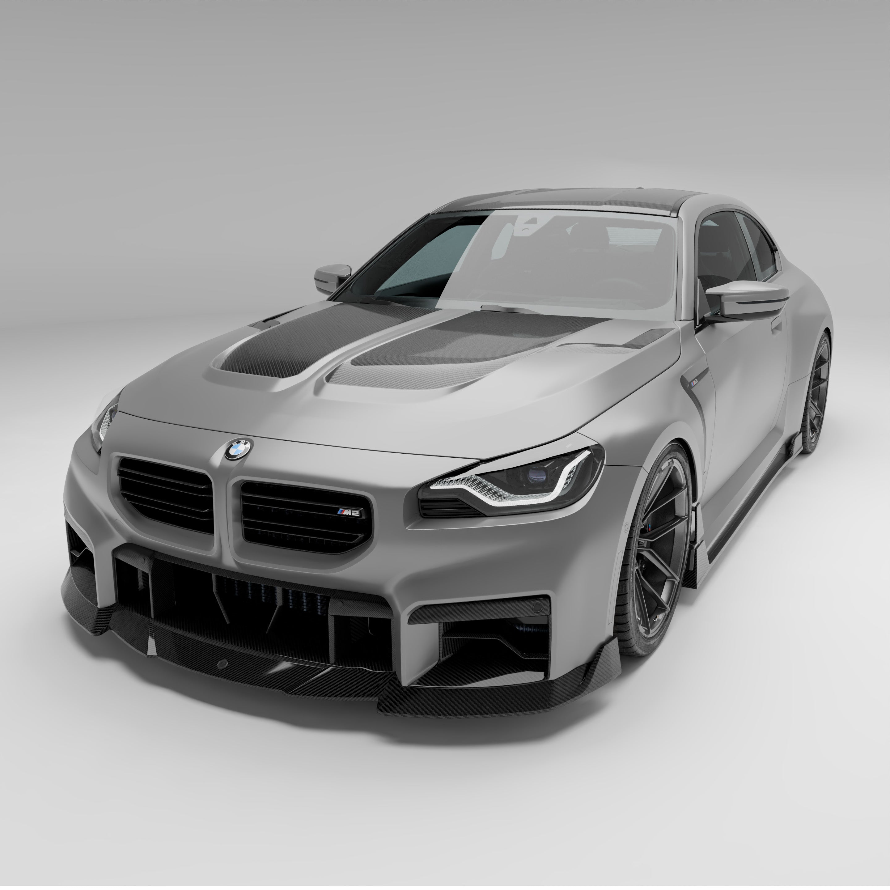 BMW M2 G87 Carbon Fiber Front Grill - Revozport