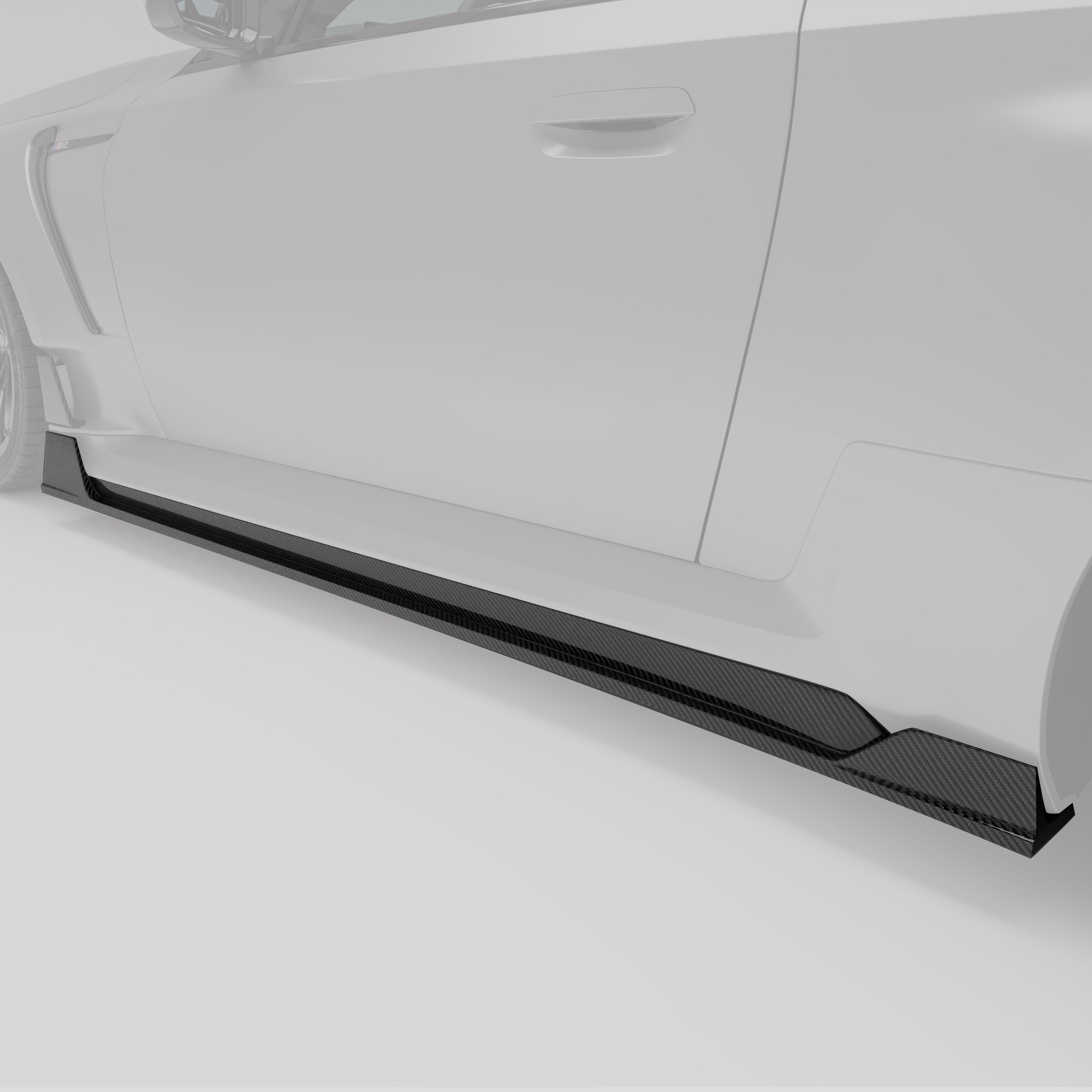 BMW M2 G87 Carbon Fiber Side Skirts | RevoZport Street Program