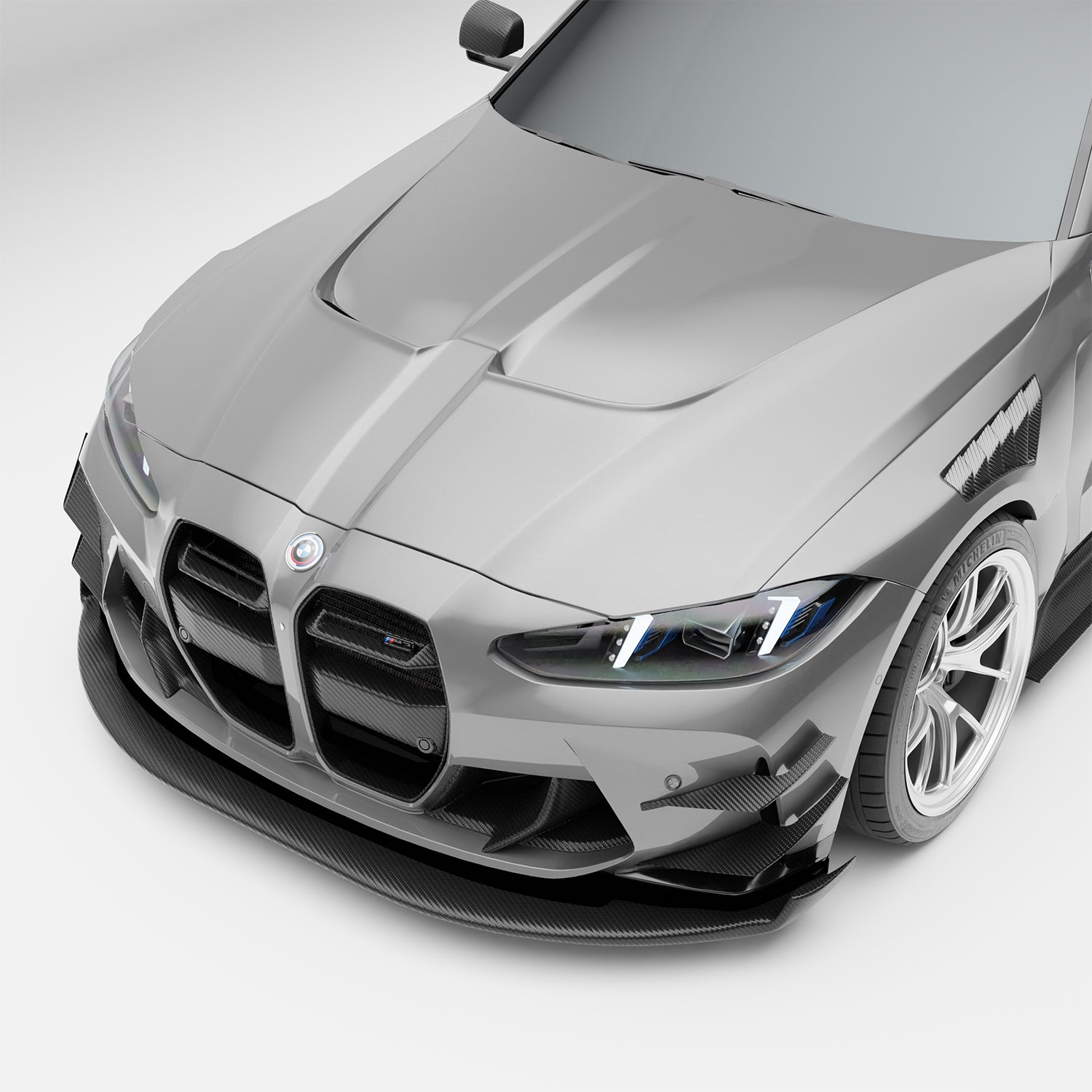 BMW M3 G80 Carbon Fiber Race Car Hood – Revozport