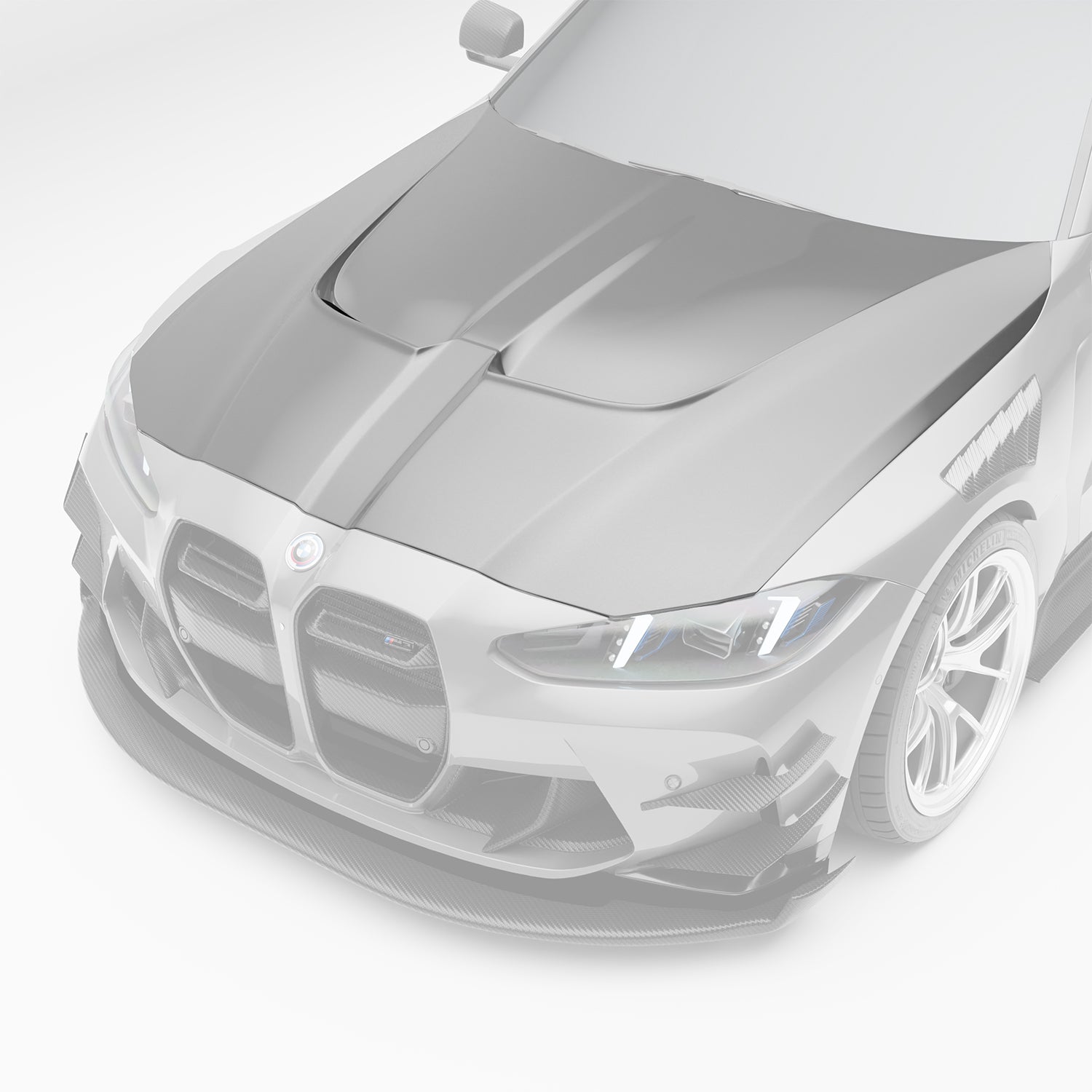 BMW M3 G80 Carbon Fiber Hood - Revozport