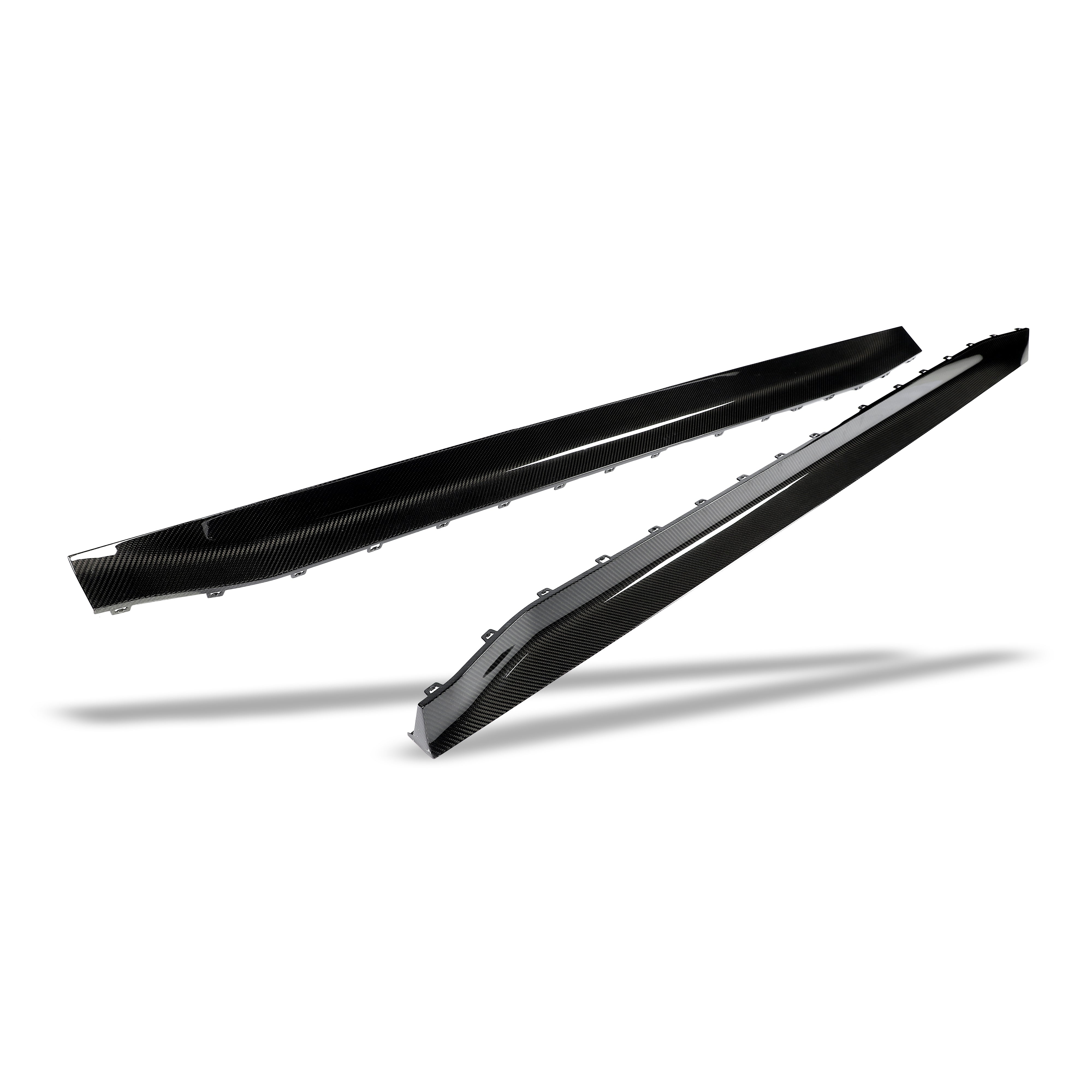 BMW M3 G80 Carbon Fiber Side Skirts - Revozport