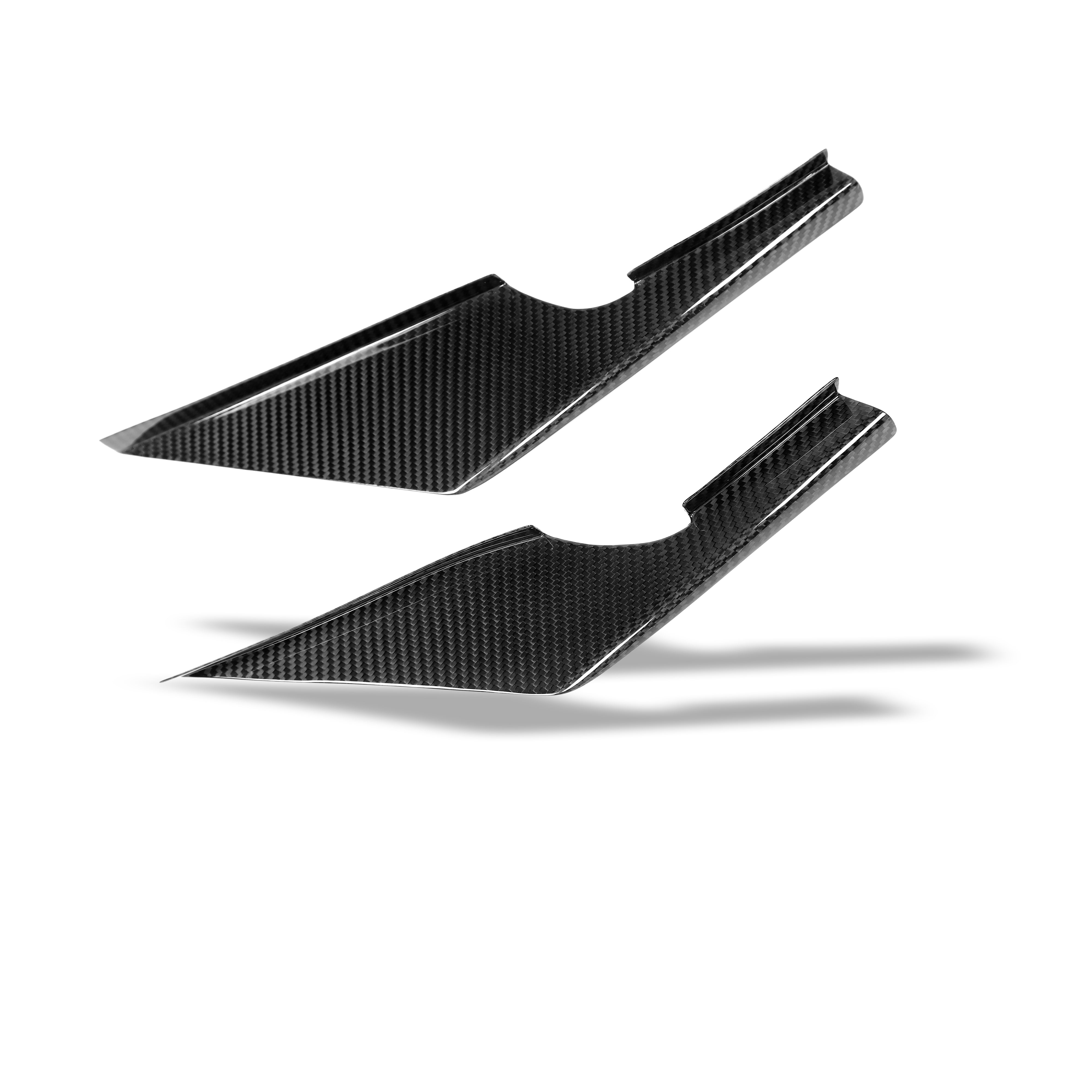 BMW M3 G80 Carbon Fiber Front Bumper Canards - Revozport