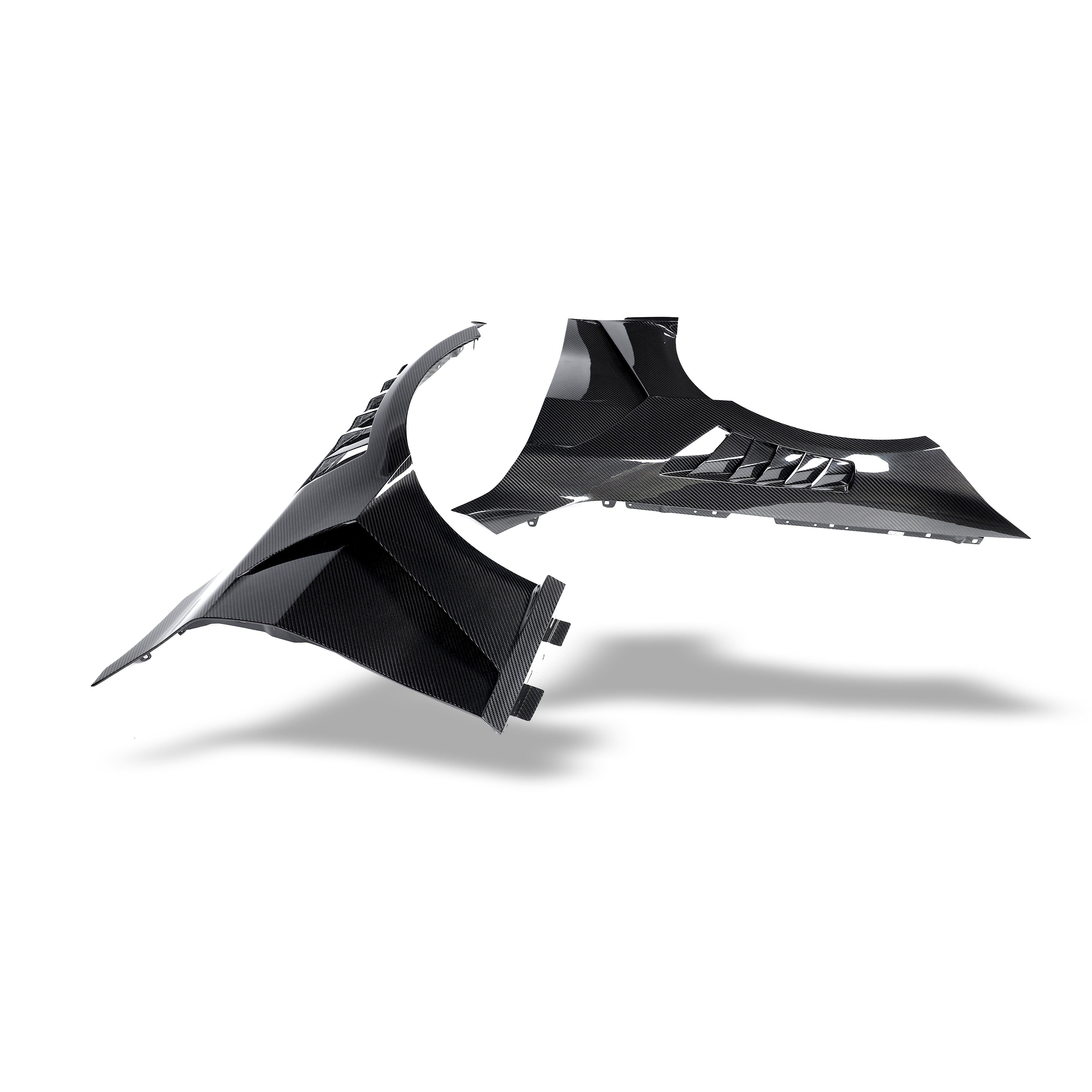 BMW M4 G82 Carbon Fiber Front Fenders Replacement - Revozport