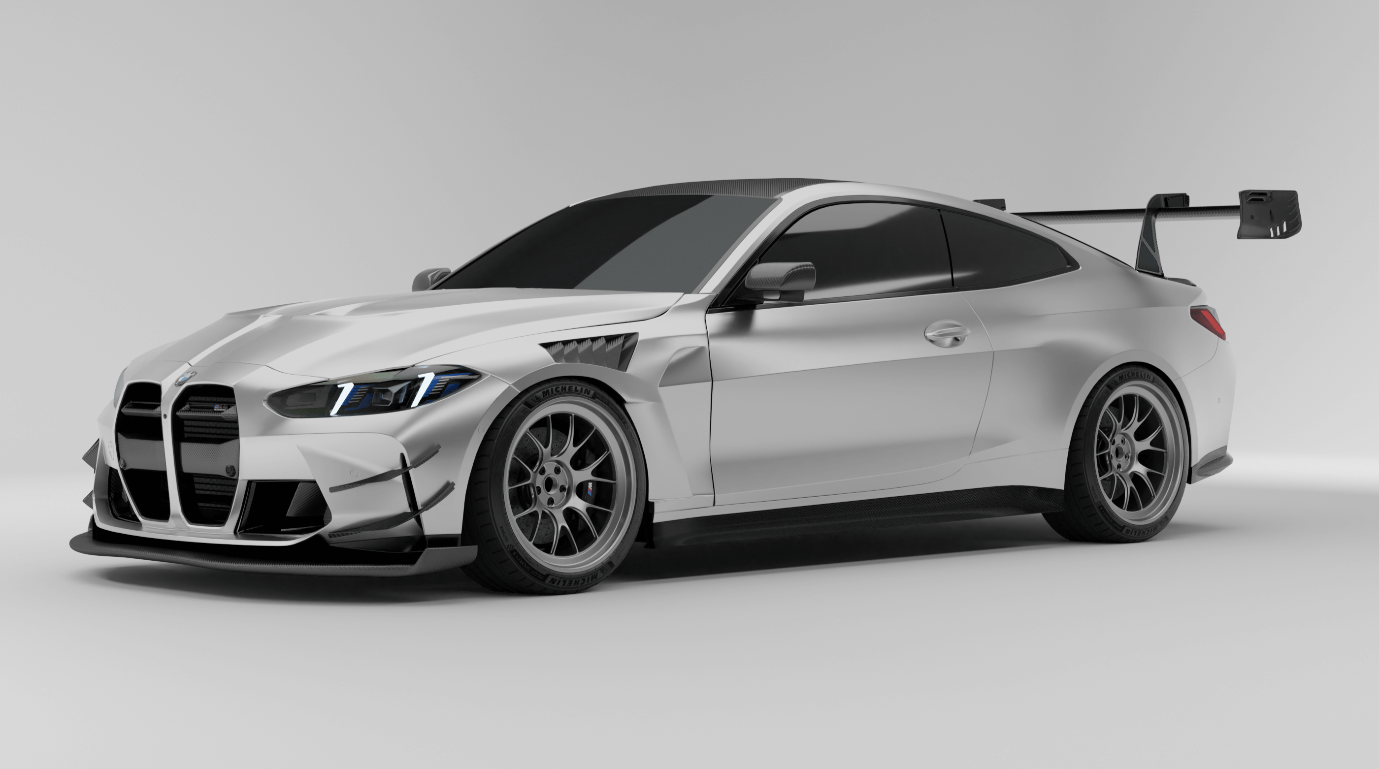 BMW M4 G82 Carbon Fiber Front Fenders Replacement - Revozport