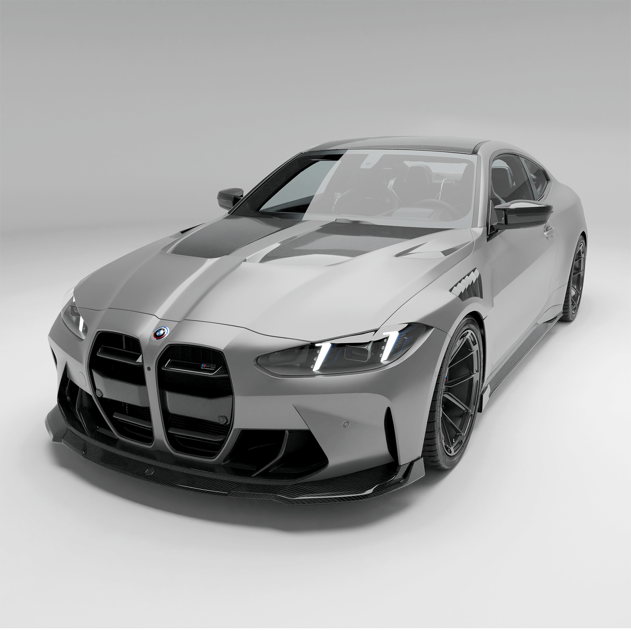 BMW M4 G82 Carbon Fiber Front Lip - Revozport