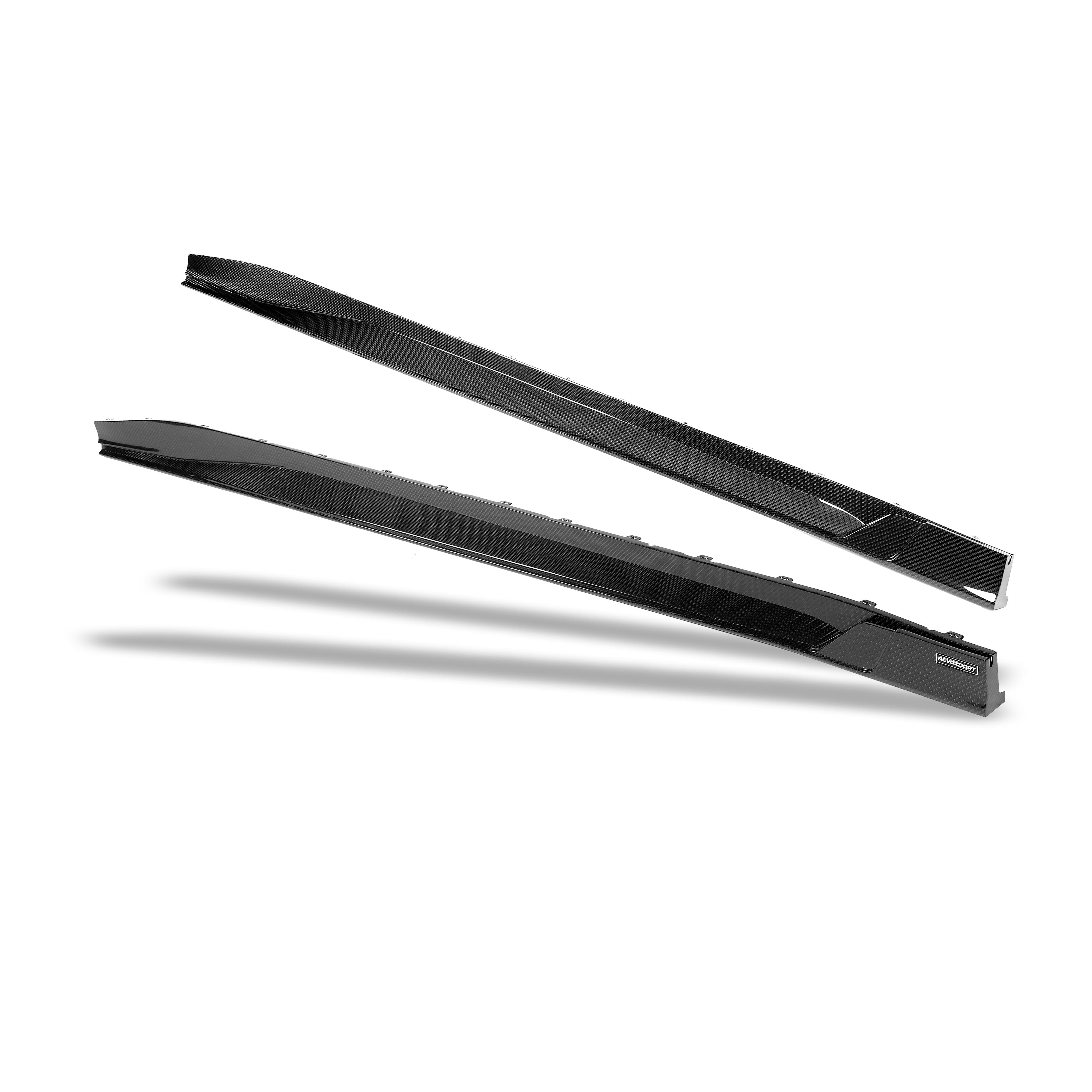 BMW M4 G82 Carbon Fiber Side Skirts - Revozport