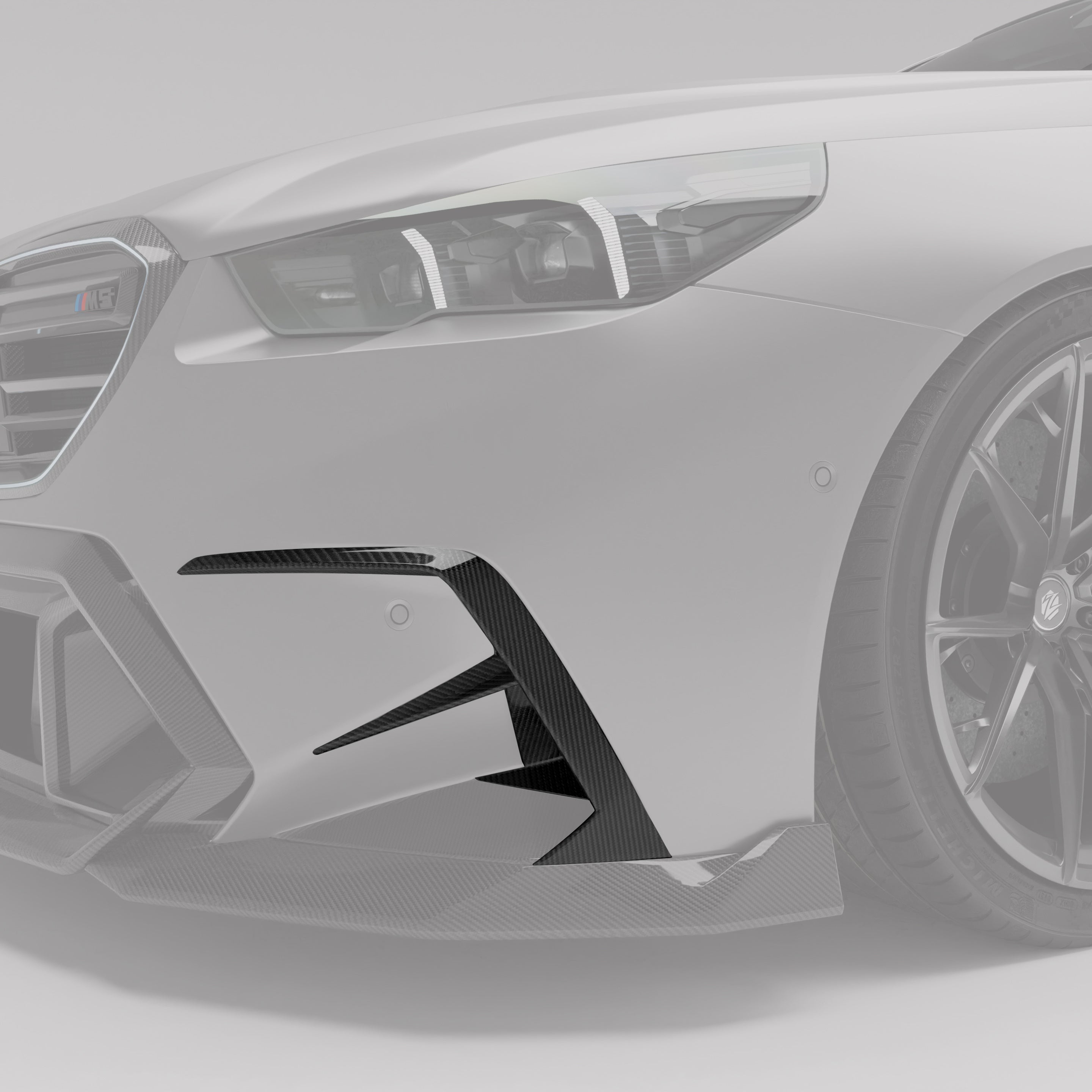 BMW M5 G90 Carbon Fiber Canards – Revozport
