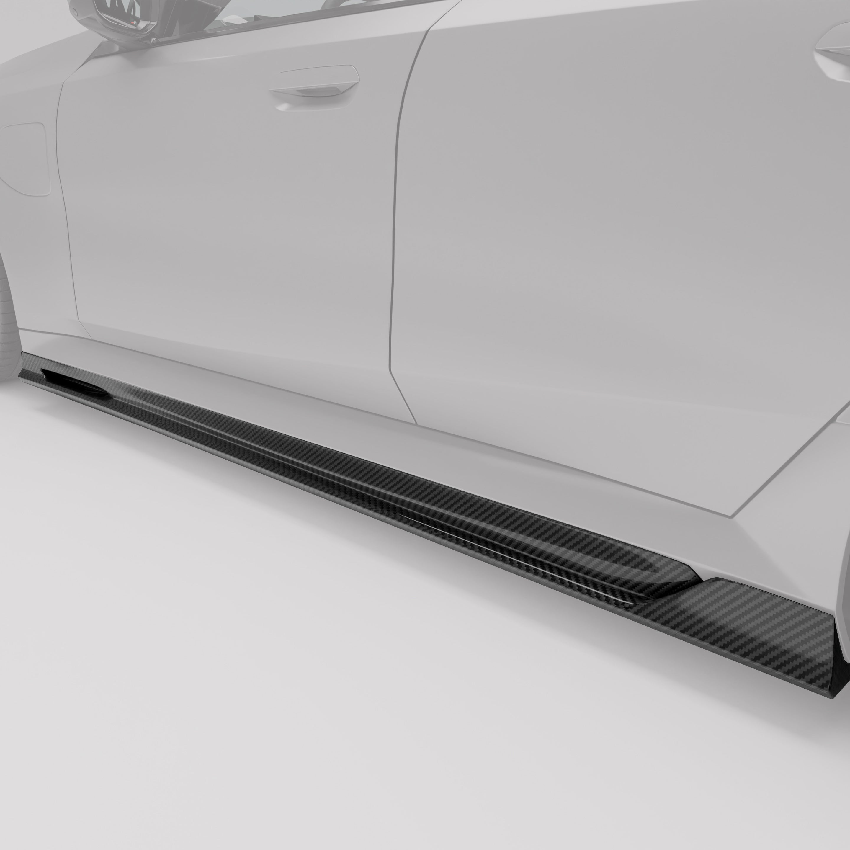 BMW M5 G90 Carbon Fiber Side Skirts - Revozport