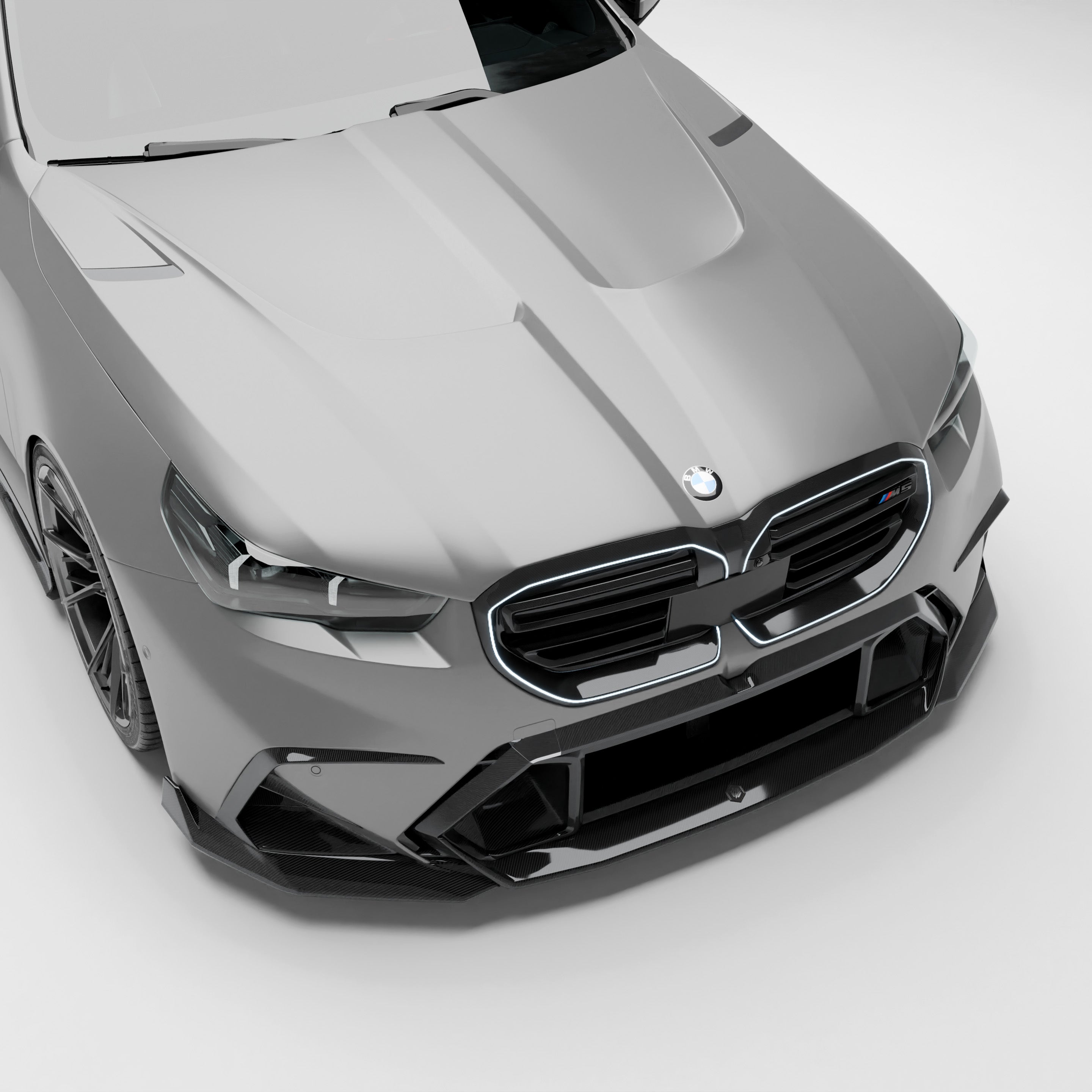 洋楽 g-rap CARBOO BMW M5 G99 Carbon Fiber Hood | RevoZport – Revozport