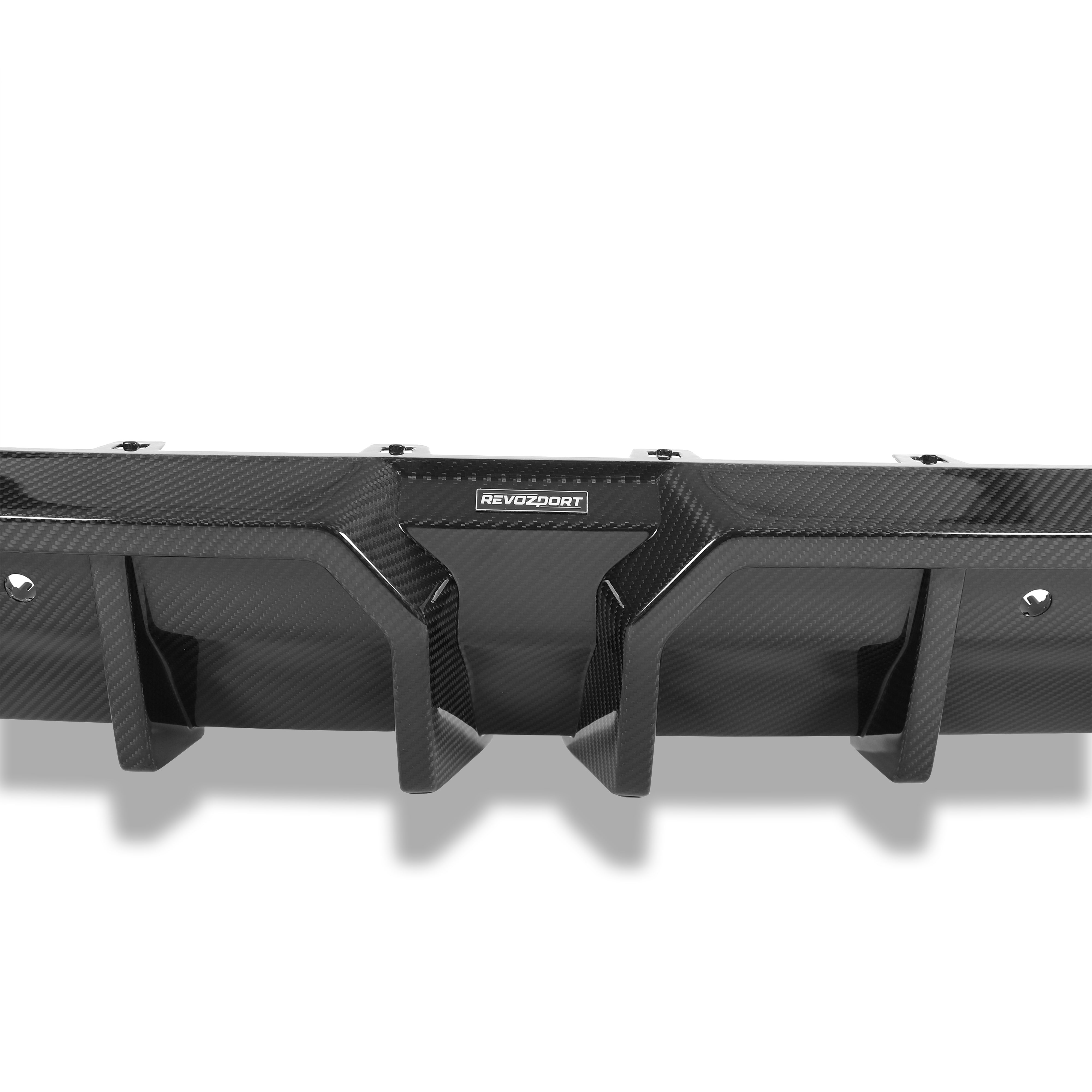 BMW X5M F95 LCI Carbon Fiber Rear Diffuser - Revozport