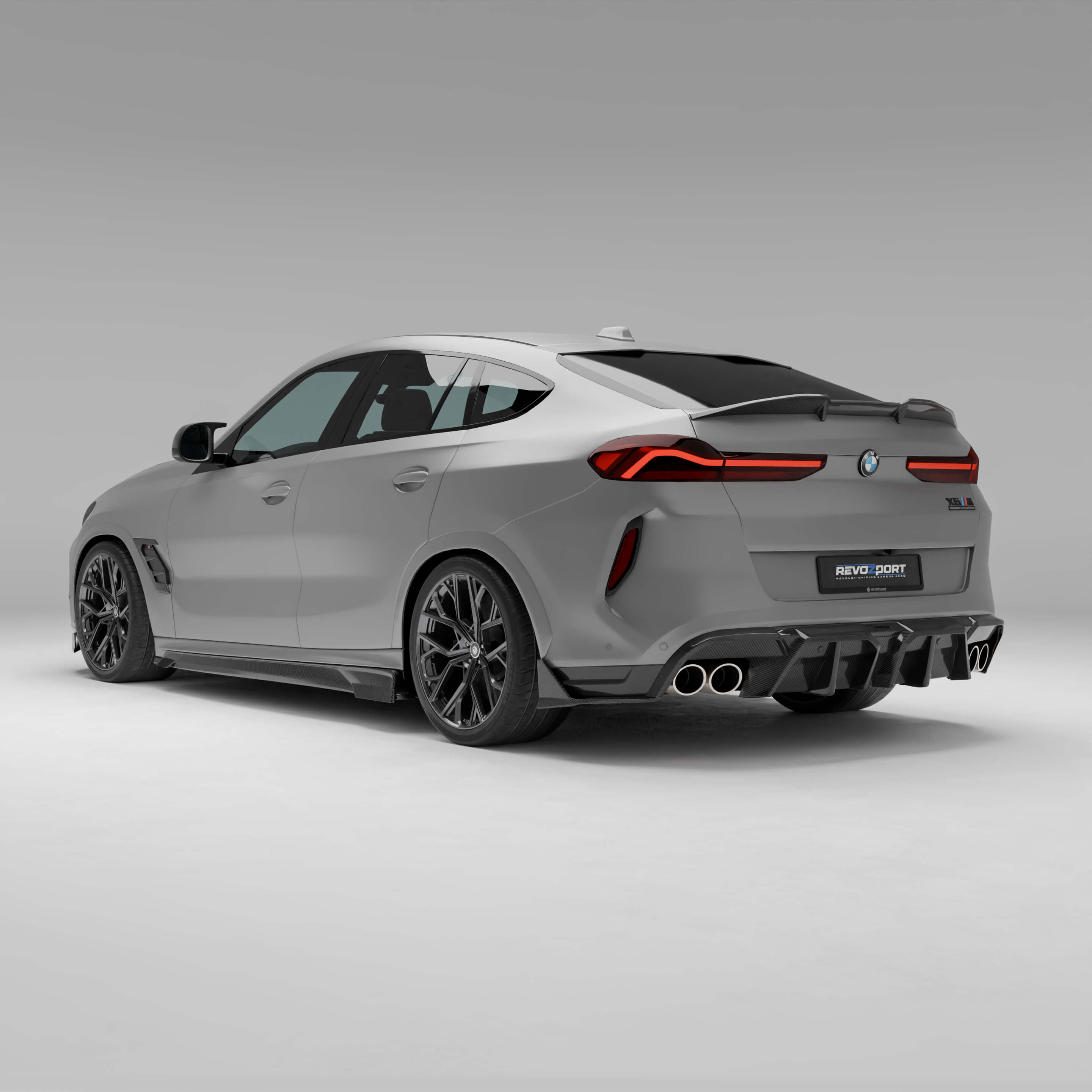 BMW X6M F96 LCI Carbon Fiber Bodykit - Revozport