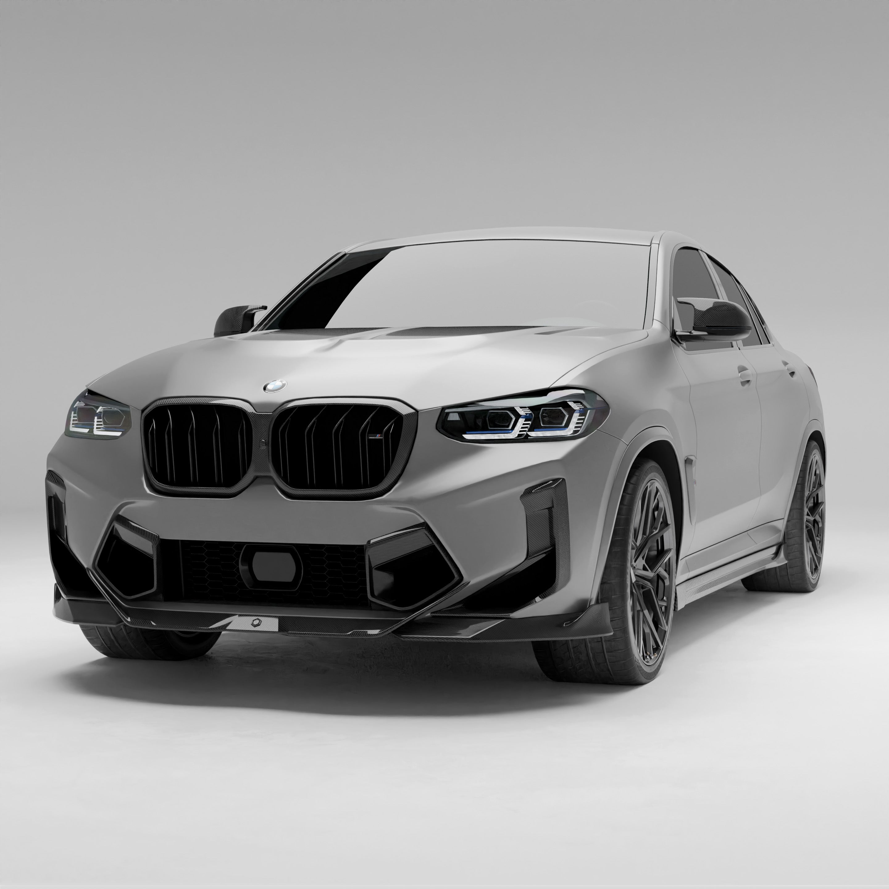 BMW X4M F98 LCI Carbon Fiber Front Lip