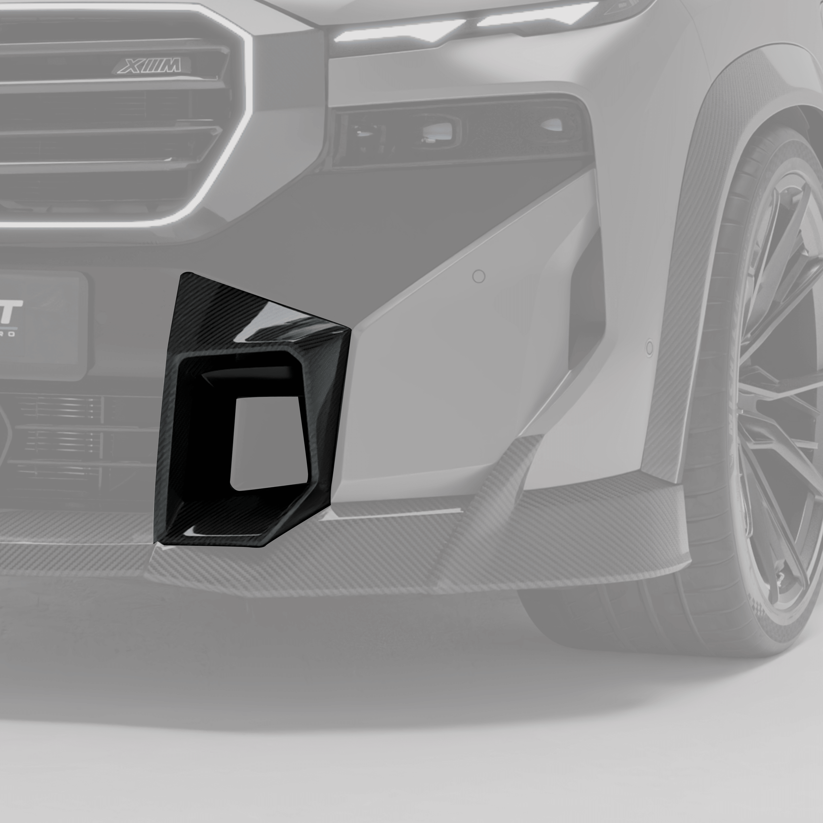 BMW XM G09 Front Bumper Vent Trims – Revozport