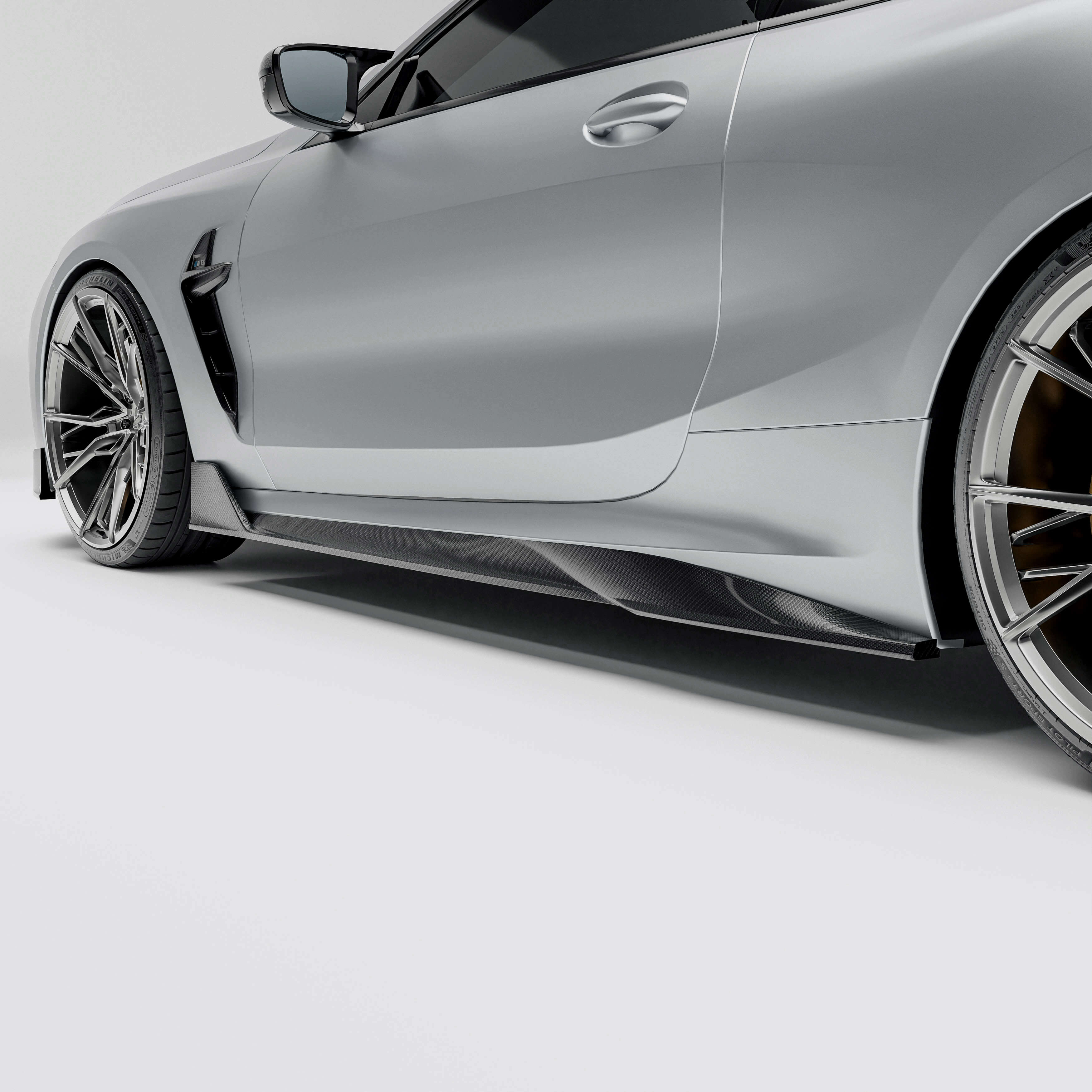 BMW M8 F92 Coupé 2019+ Carbon Fiber Side Skirts – Revozport