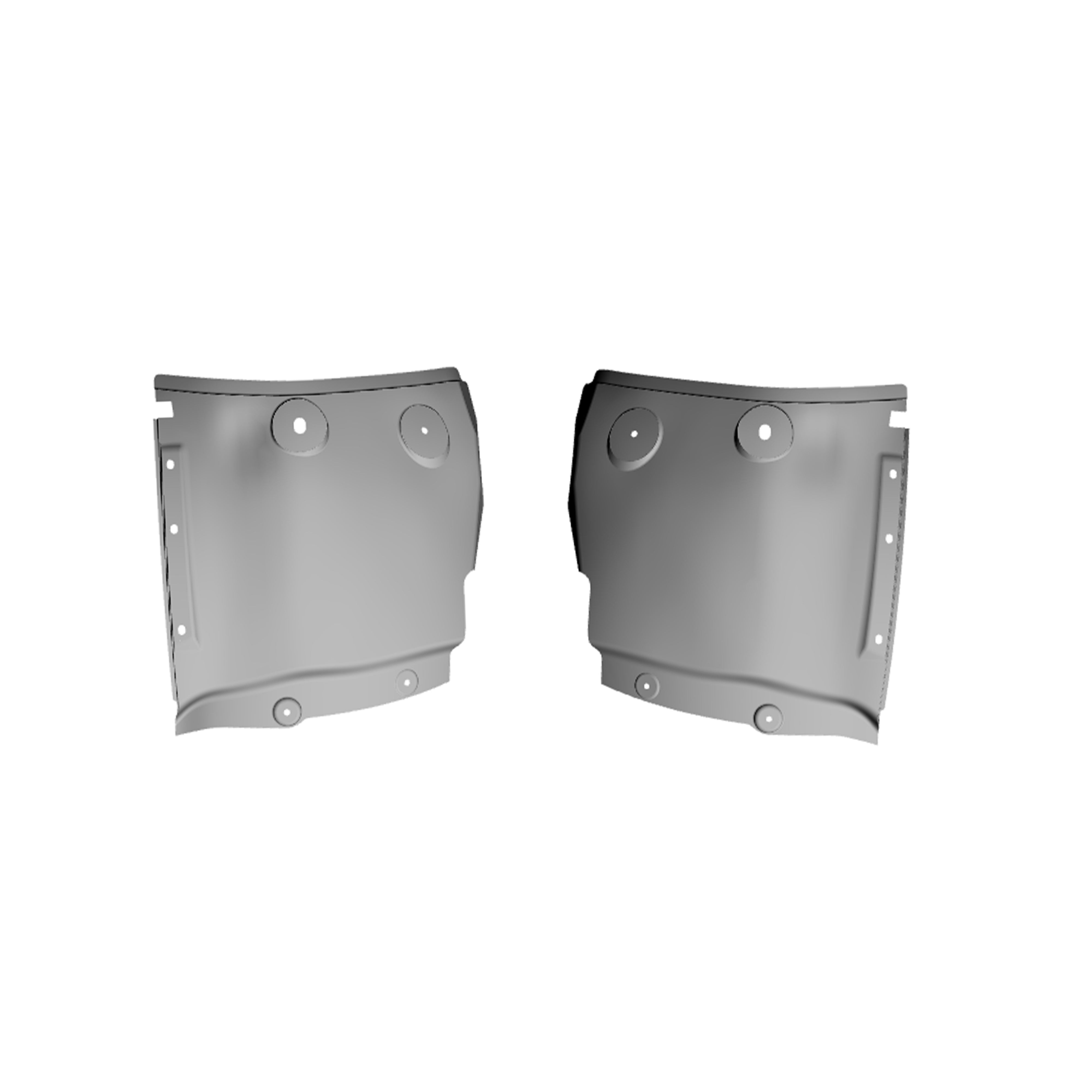 C7 Corvette Front Inner Fender Liners Renderings -Revozpor