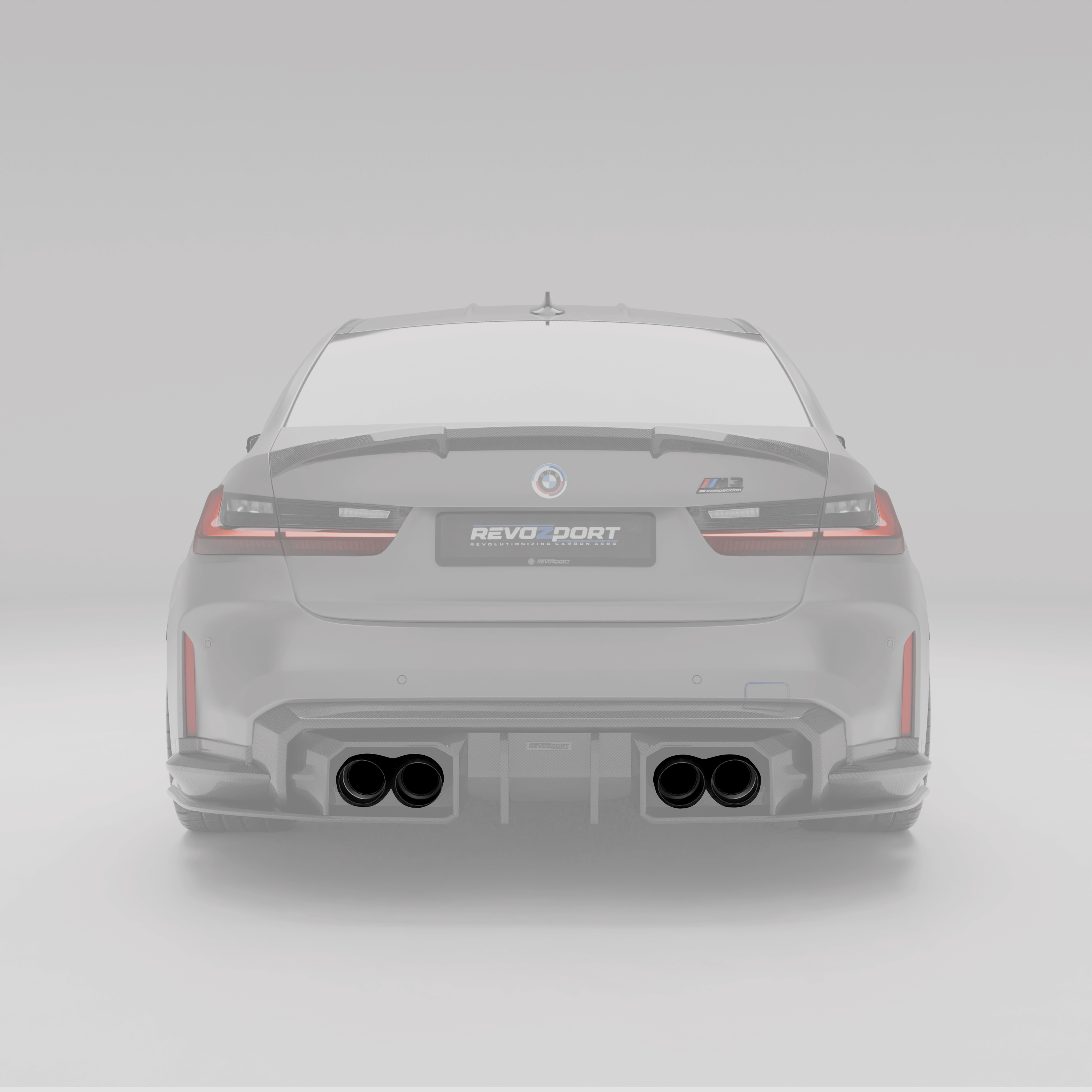 BMW G87 G80 G81 G82 Stainless Steel Tailpipe Tips | RevoZport