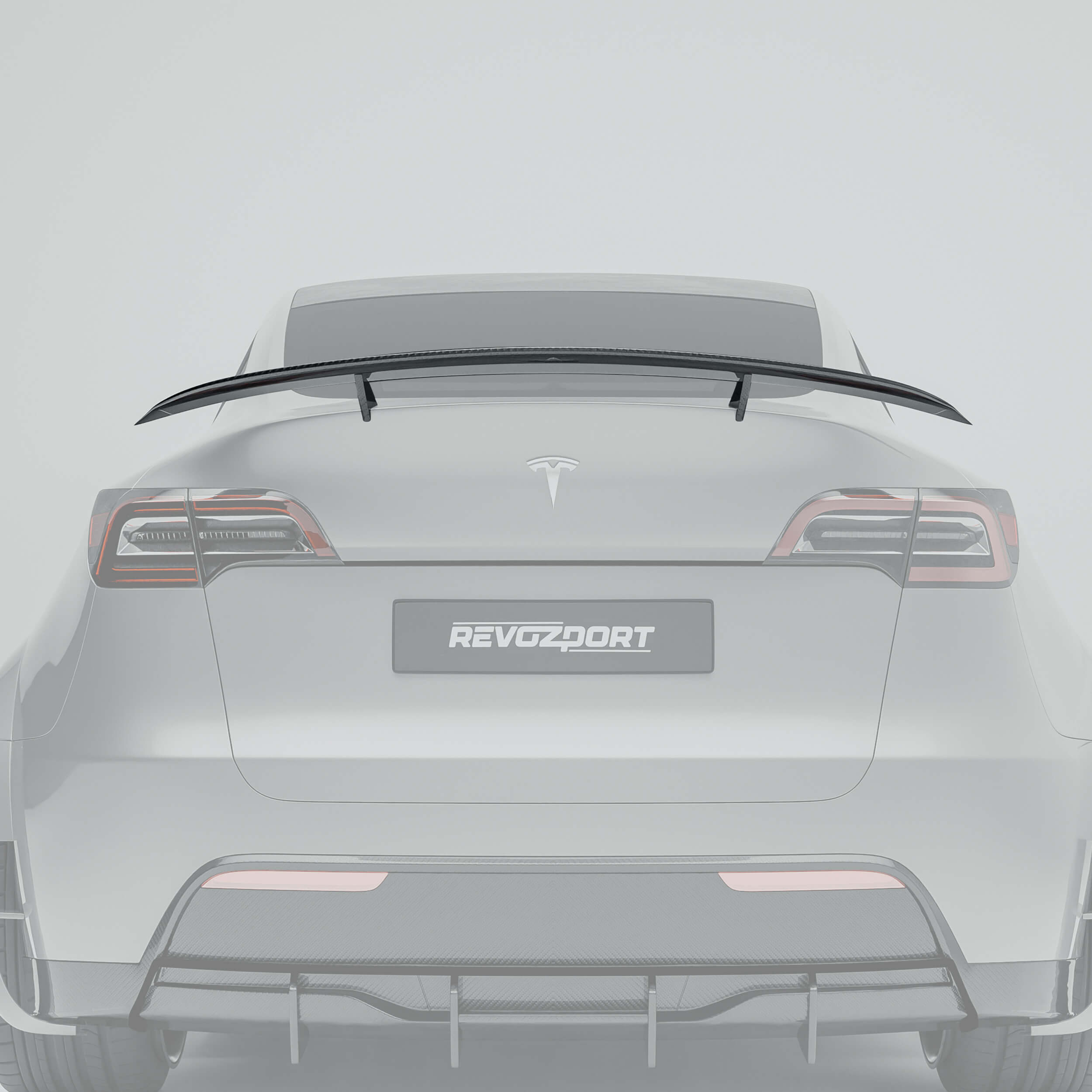 Tesla Model Y 2021-2024 Carbon Fiber Rear Spoiler – Revozport