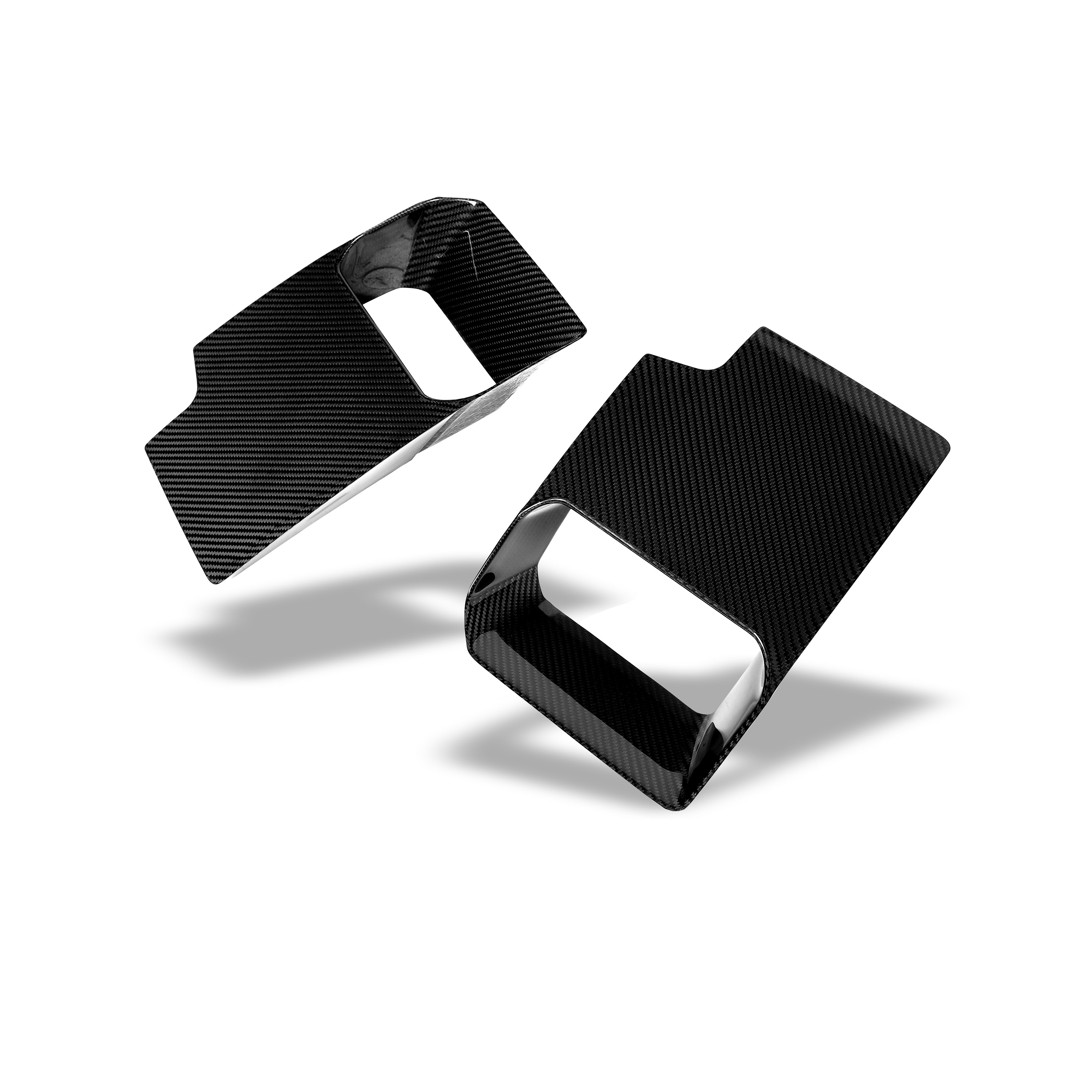 BMW M2 G87 Carbon Fiber Aero Front Bumper Block-Off Plates