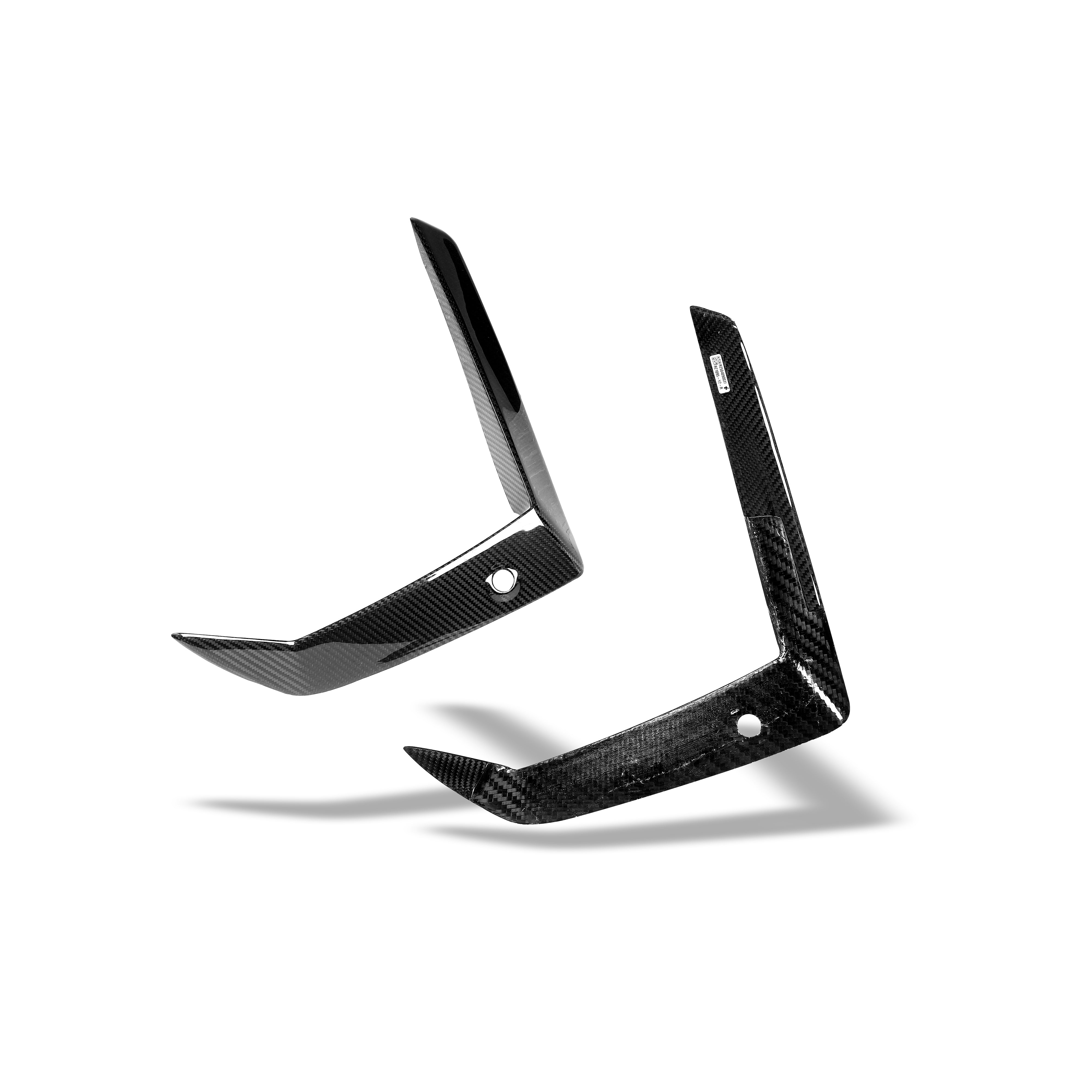 BMW X5M F95 PRE LCI Carbon Fiber Front Bumper Canards