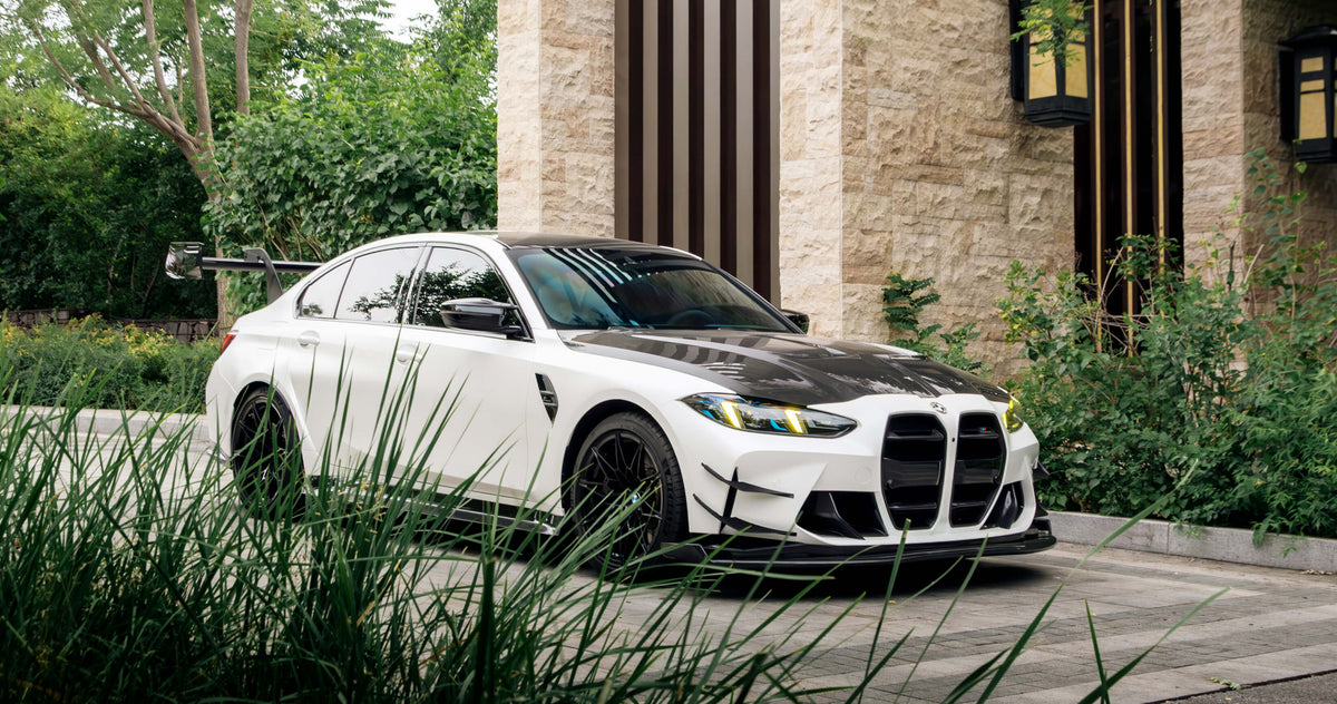 BMW M3 Carbon Fiber Hood Guide