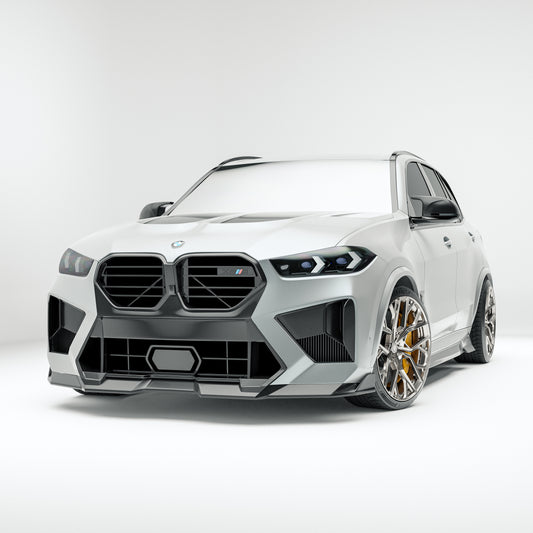 BMW X5M F95 LCI 2023+ Carbon Fiber Front Lip