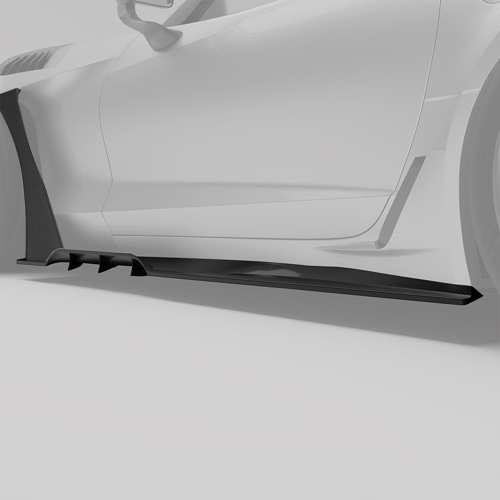 C7 Corvette Side Skirts - Revozport
