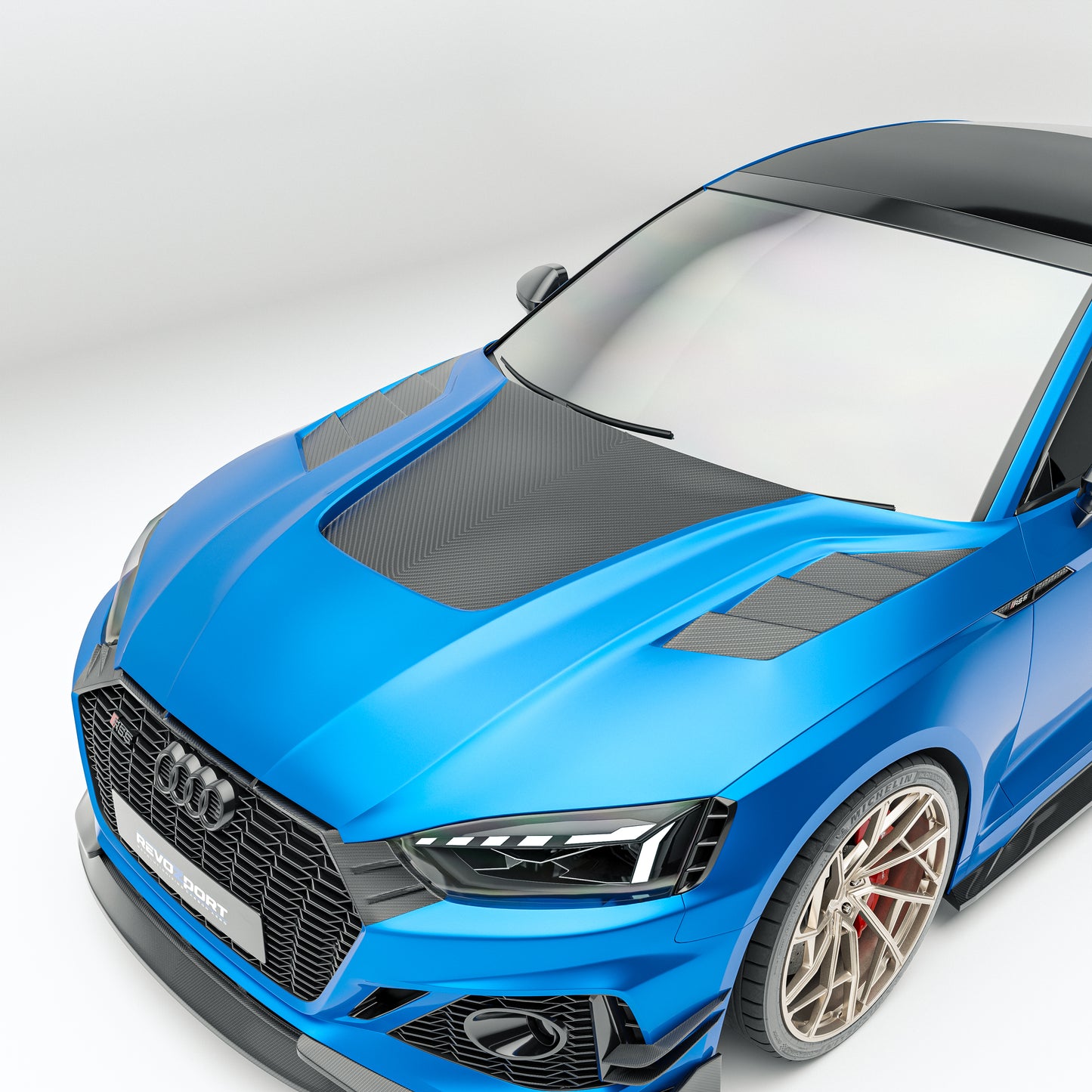 Audi RS5 B9.5 Facelift Sportback Carbon Fiber Bonnet