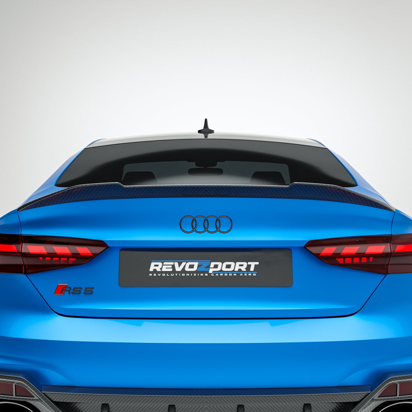 奥迪 RS5 B9.5 改款 Sportback 碳纤维尾翼