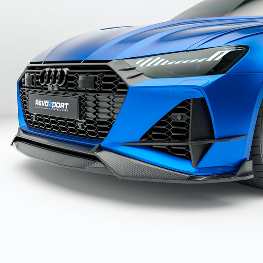 Audi RS6 C8 Avant 2020+ Carbon Fiber Kidney Grille