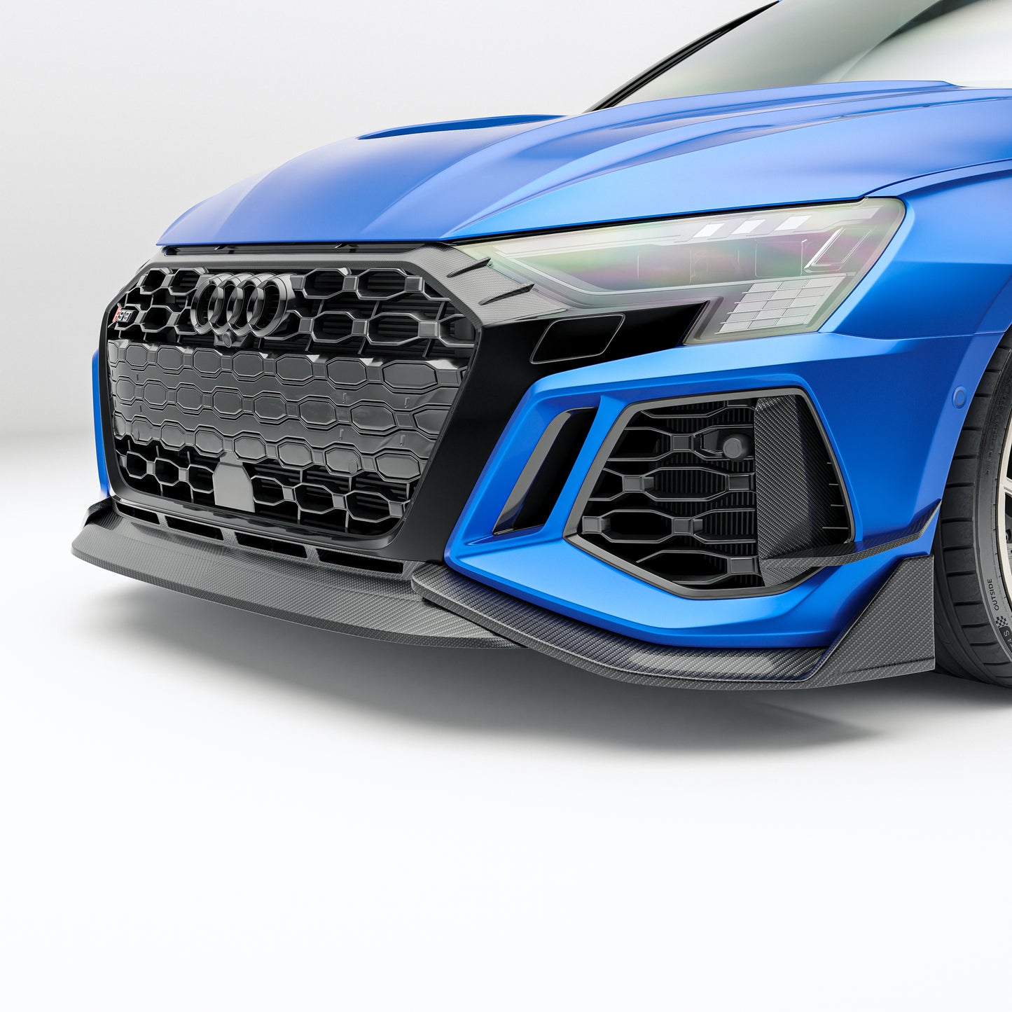 Audi RS3 8Y Sportback Carbon Fiber Front Lip