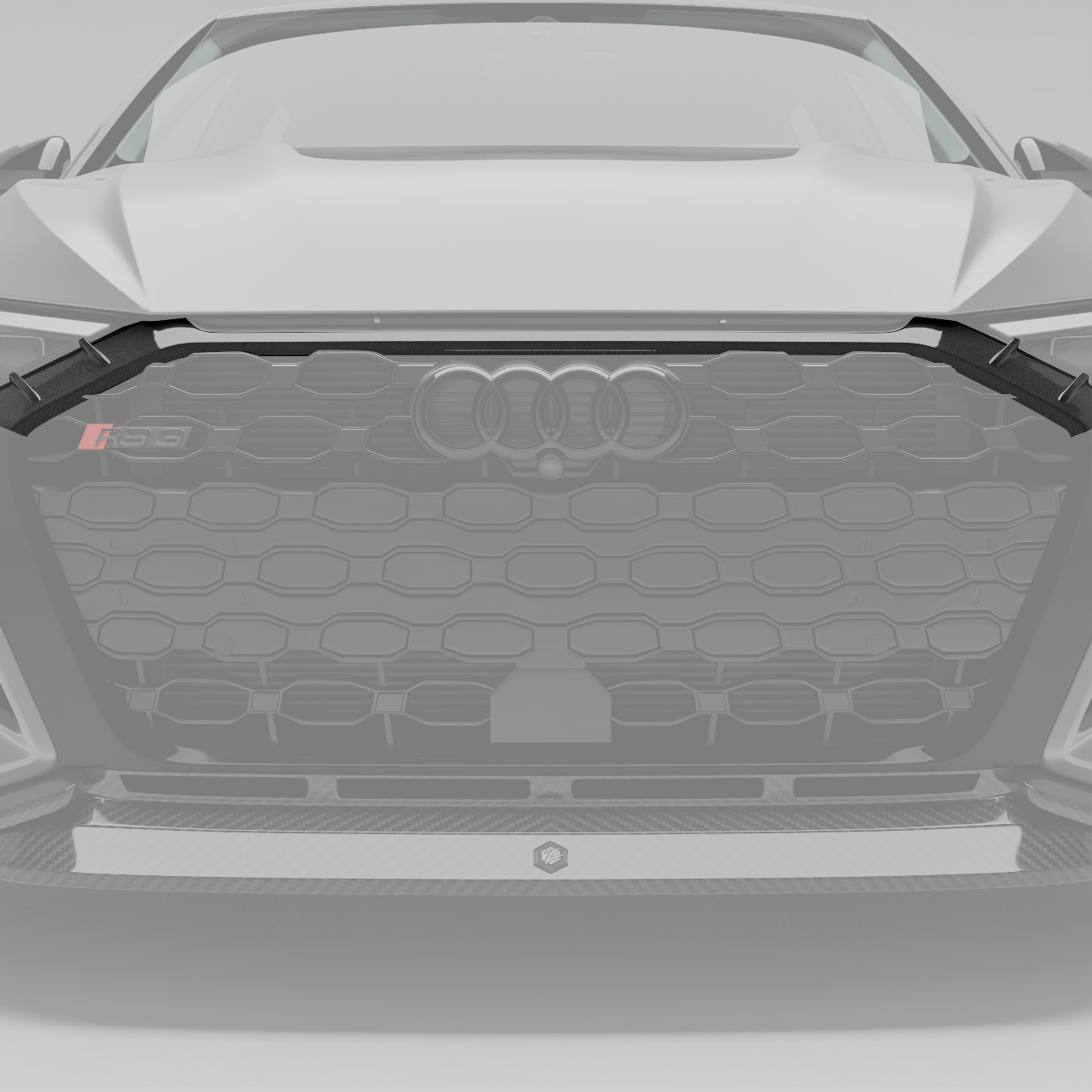 Audi RS3 8Y Sportback Carbon Fiber Front Grill