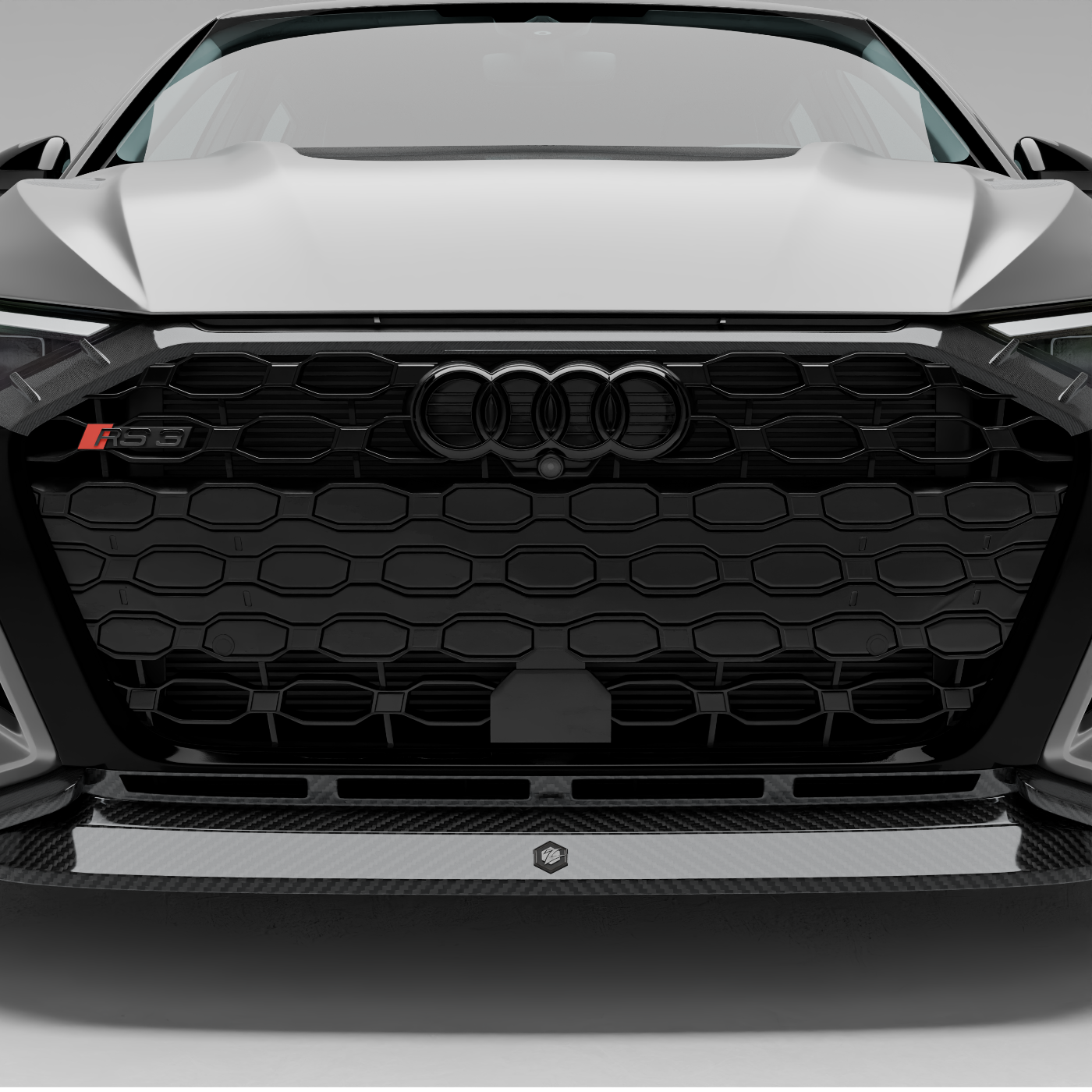Audi RS3 8Y Sportback Carbon Fiber Front Grill