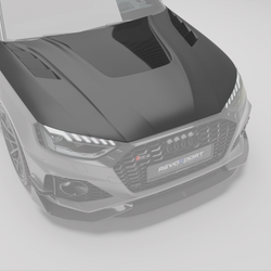 Audi RS4 B9.5 Facelift Carbon Fiber Hood