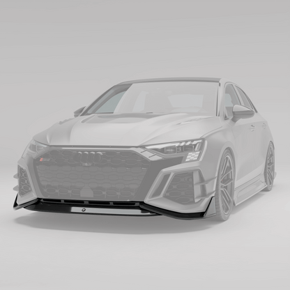 Audi RS3 8Y Limousine Carbon Fiber Front Lip
