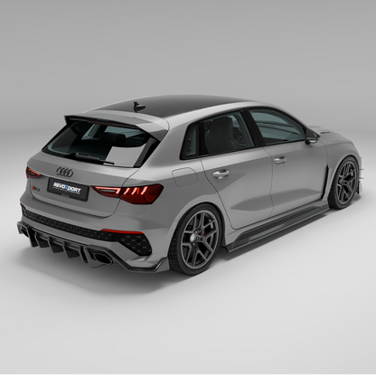 Audi RS3 8Y Sportback Carbon Fiber Roof Spoiler