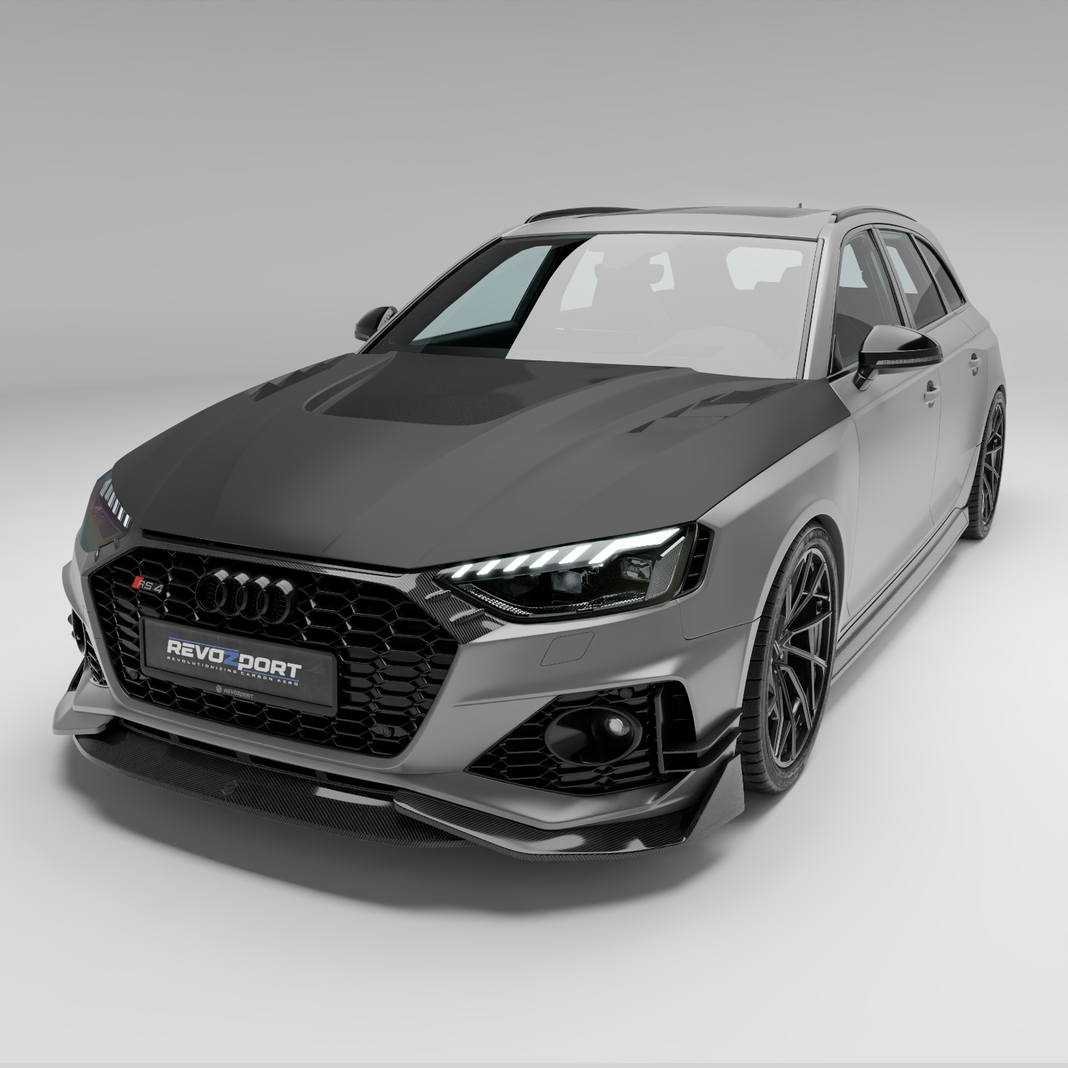 Audi RS4 B9.5 Facelift Carbon Fiber Hood