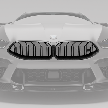 BMW M8 F93 Carbon Fiber Front Grill
