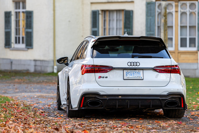 EU Audi RS6 C8 — White Street Build