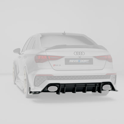 Audi RS3 8Y Limousine Carbon Fiber Rear Diffuser