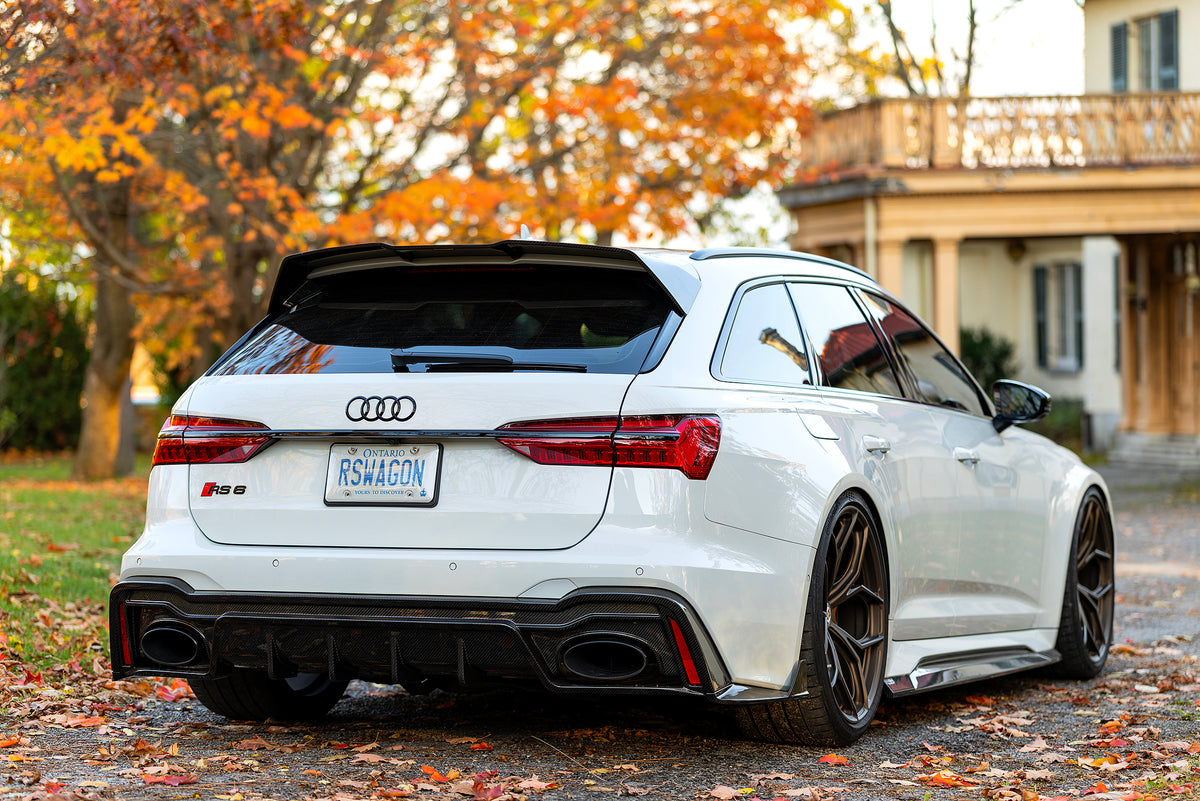 EU Audi RS6 C8 — White Street Build