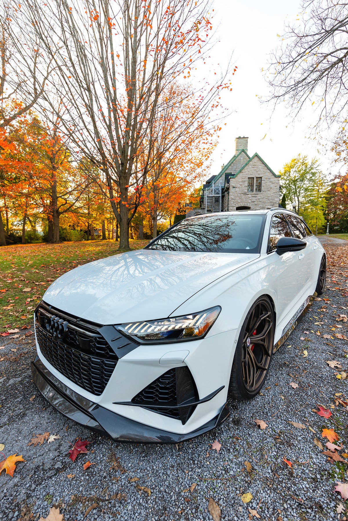 EU Audi RS6 C8 — White Street Build